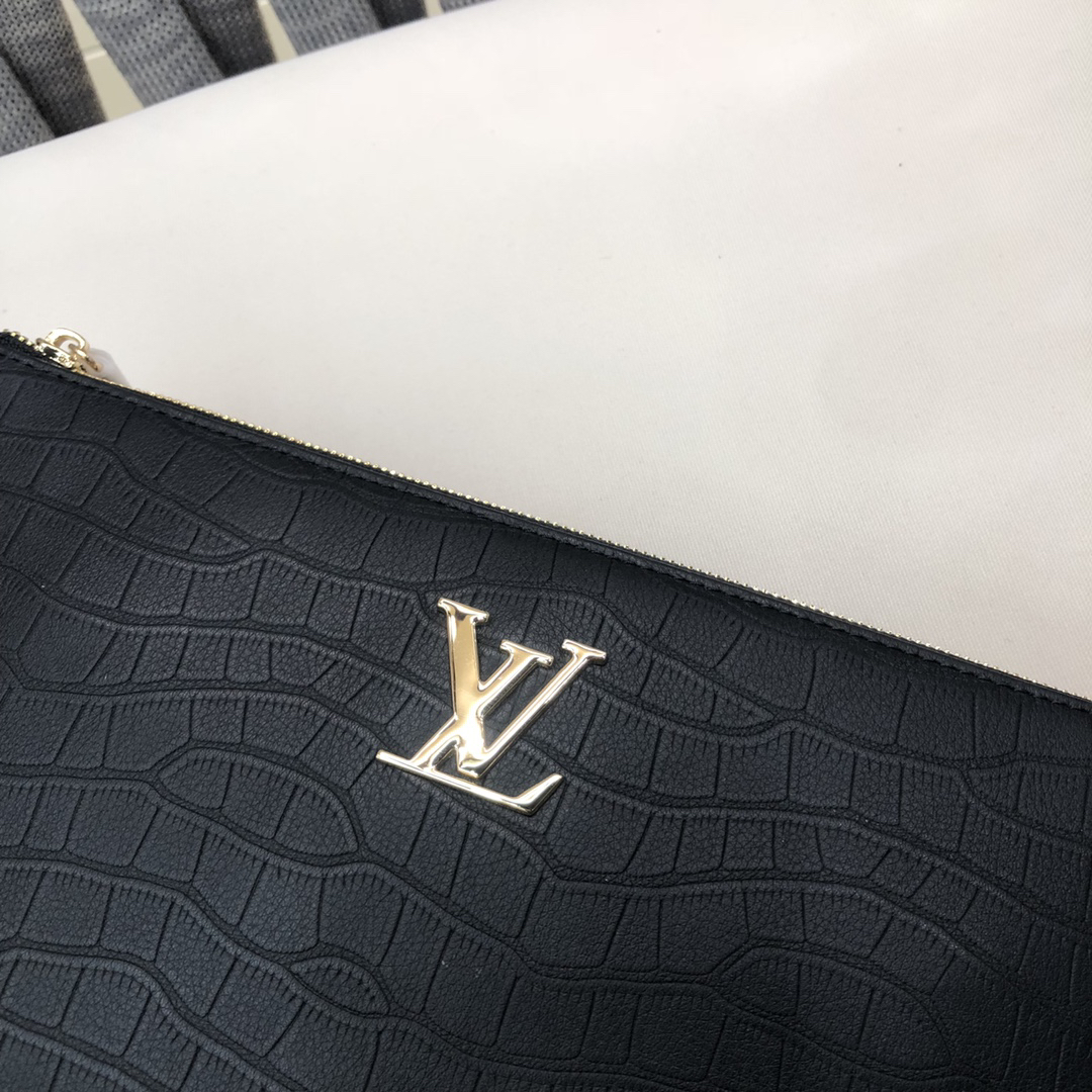 Louis Vuitton Black Cowhide Handbag - Image 3