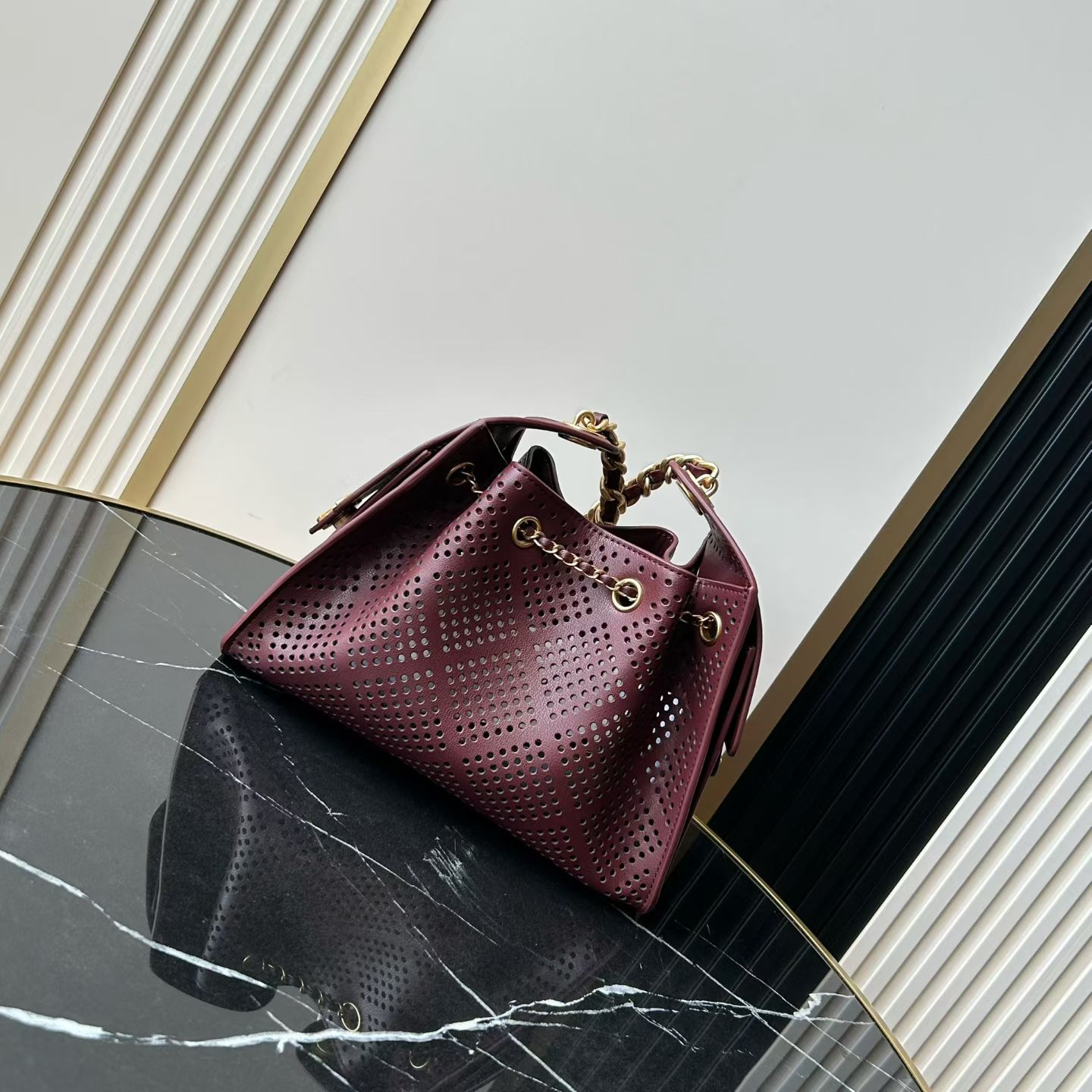 Chanel 26 Cutout Hobo Bag - Image 3