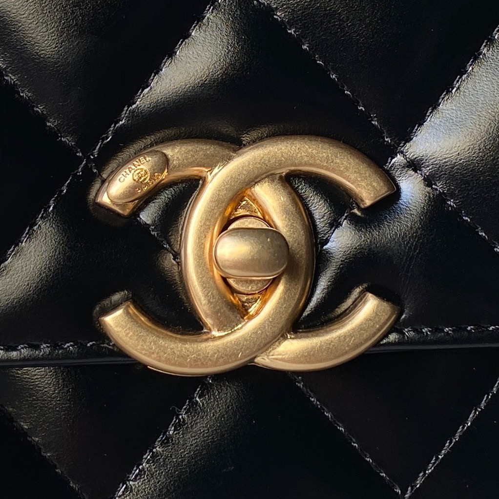 Mini Double-Ball Leather Crossbody Bag - Image 3