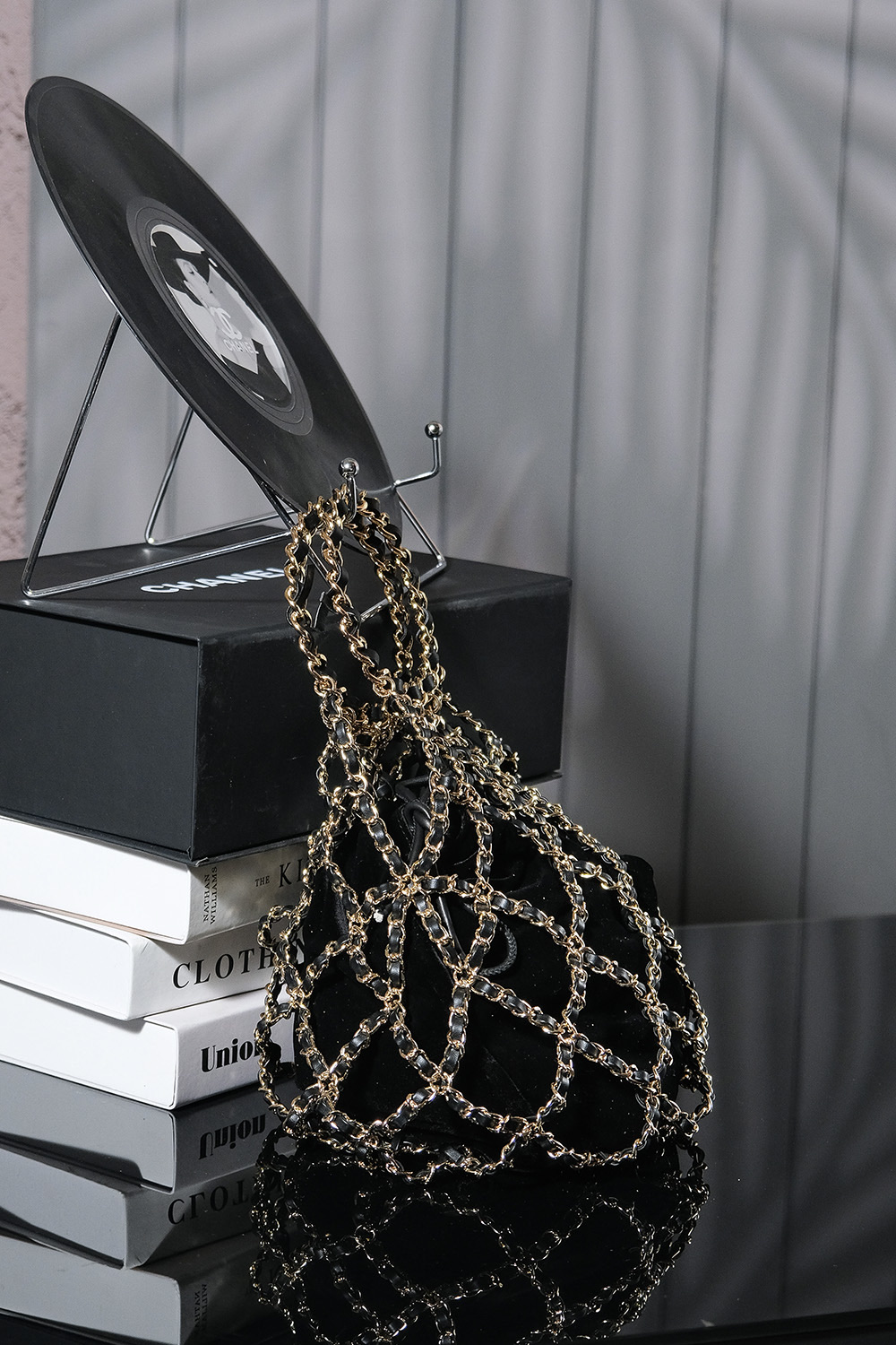 Chanel Suede Mini Handbag - Image 3
