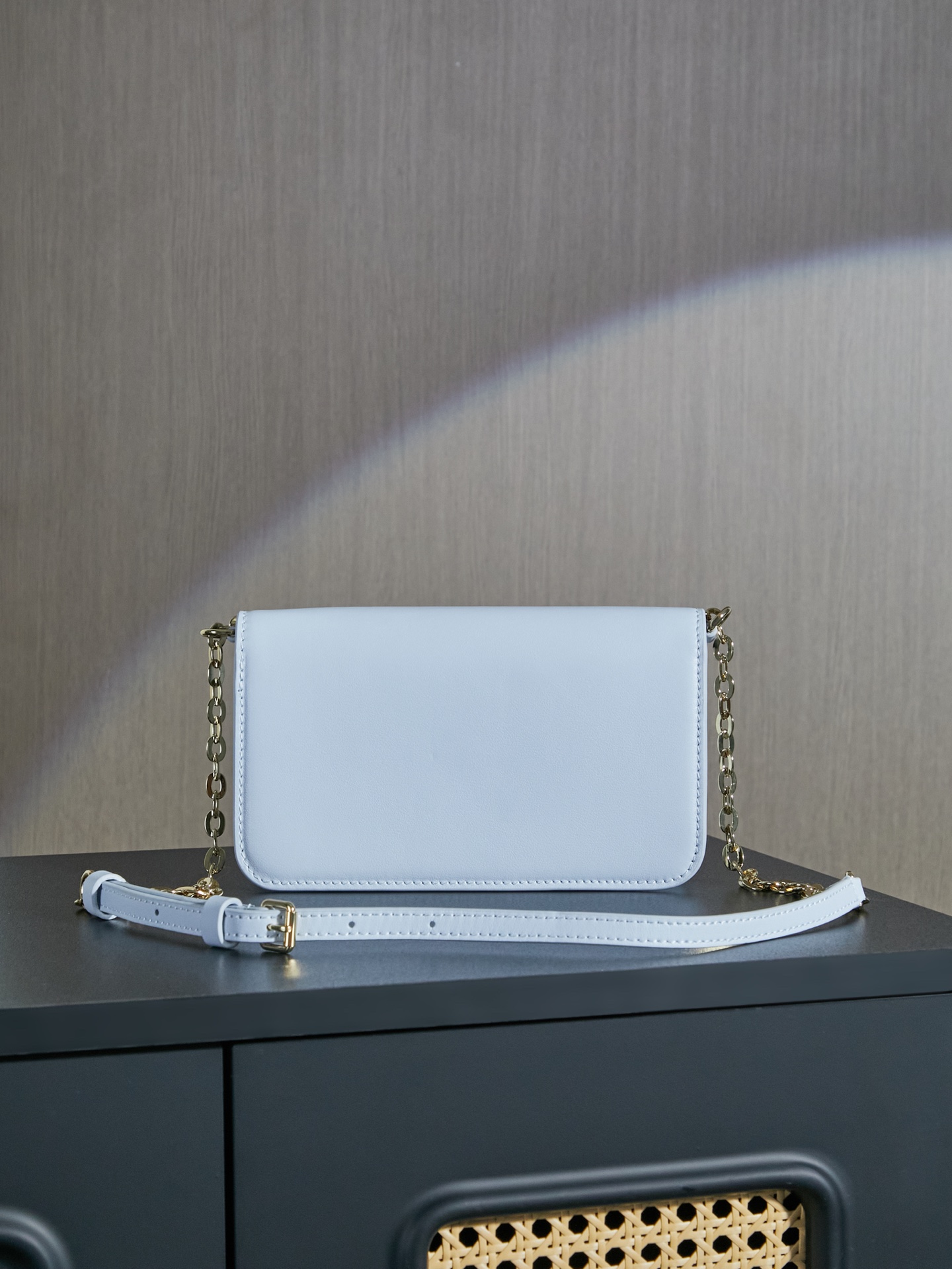 Louis Vuitton LV Bloom Wallet on Chain Handbag - Image 3