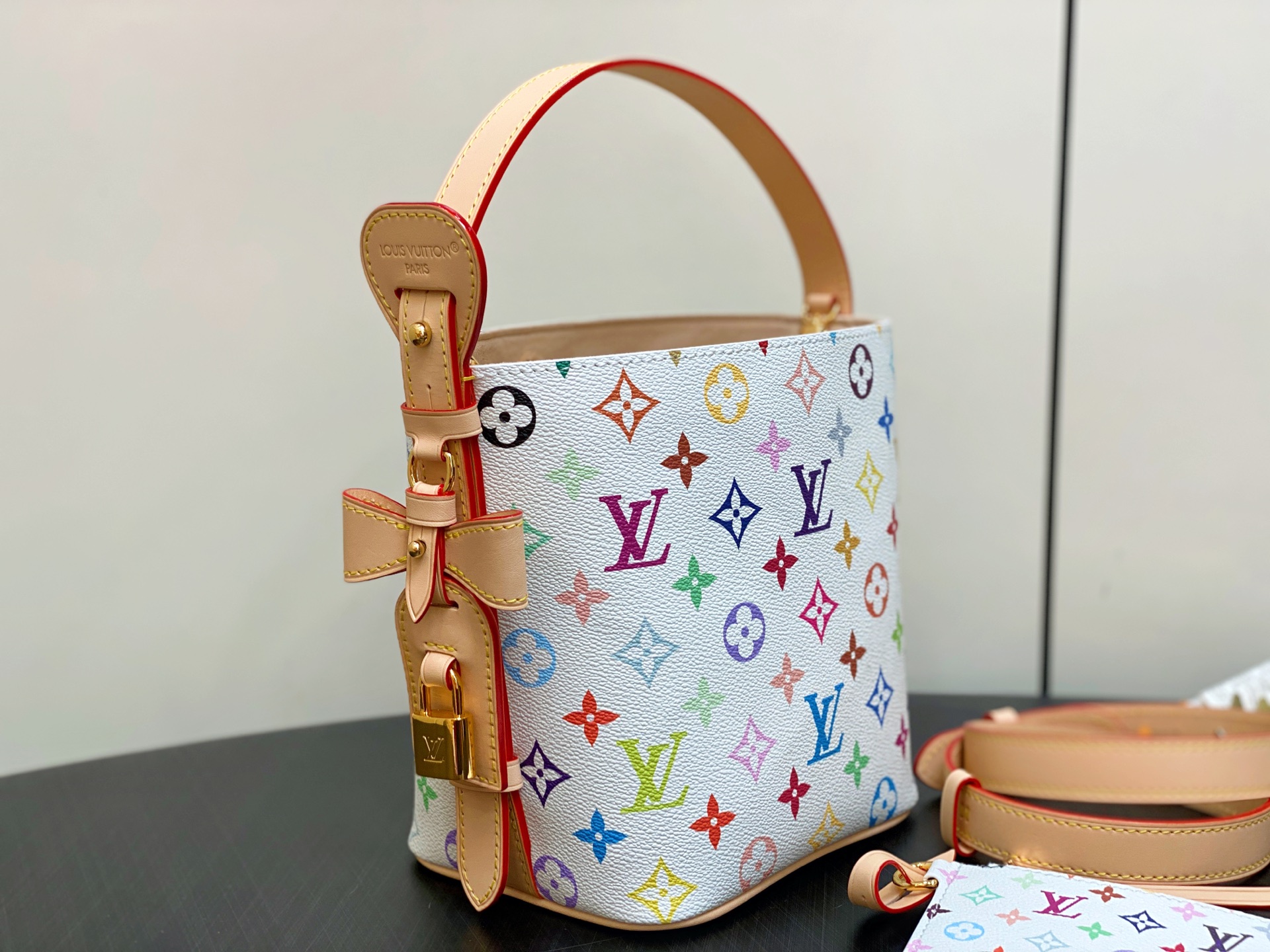 Louis Vuitton x Takashi Murakami All In BB Handbag M13089 - Image 3