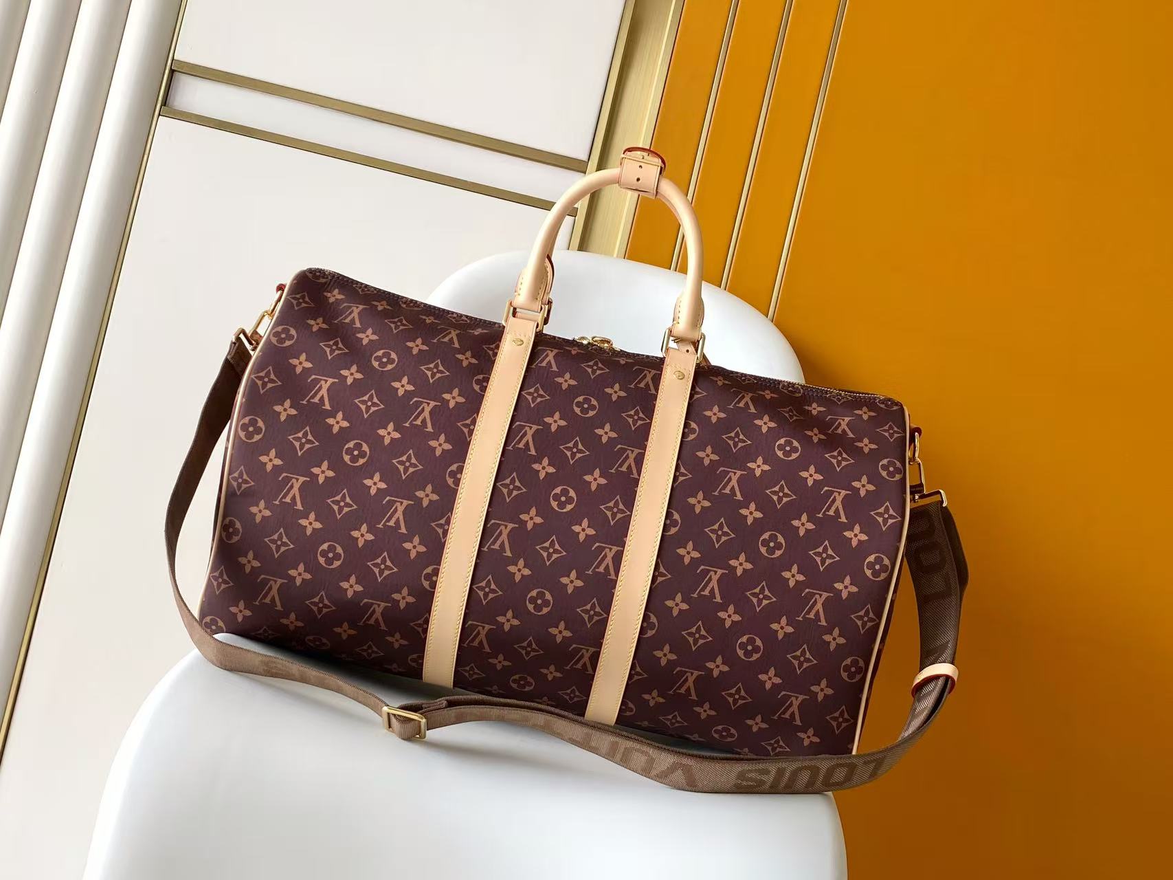 M2A497 Keepall 50 Monogram Travel Bag - Image 3
