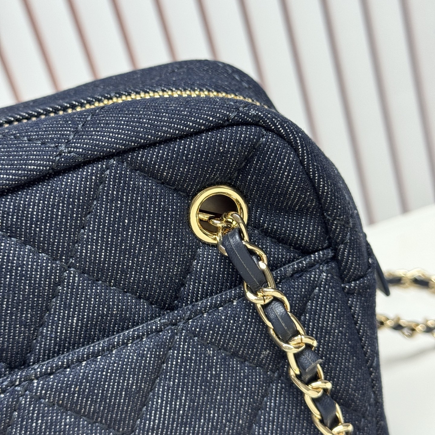 Chanel 26A Denim Series Small Shoulder Bag - Image 3