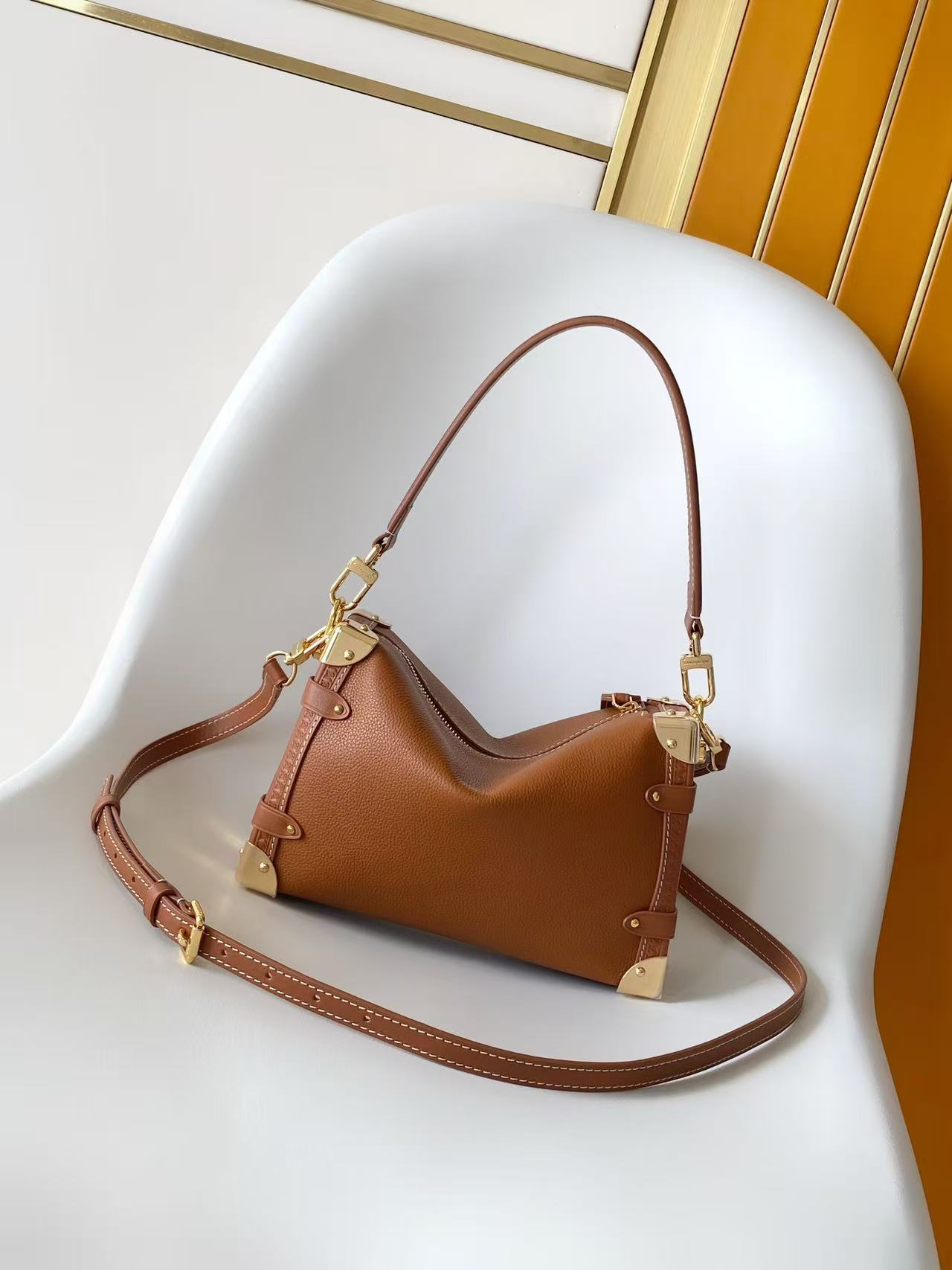 Louis Vuitton Side Trunk Medium Handbag - Image 3