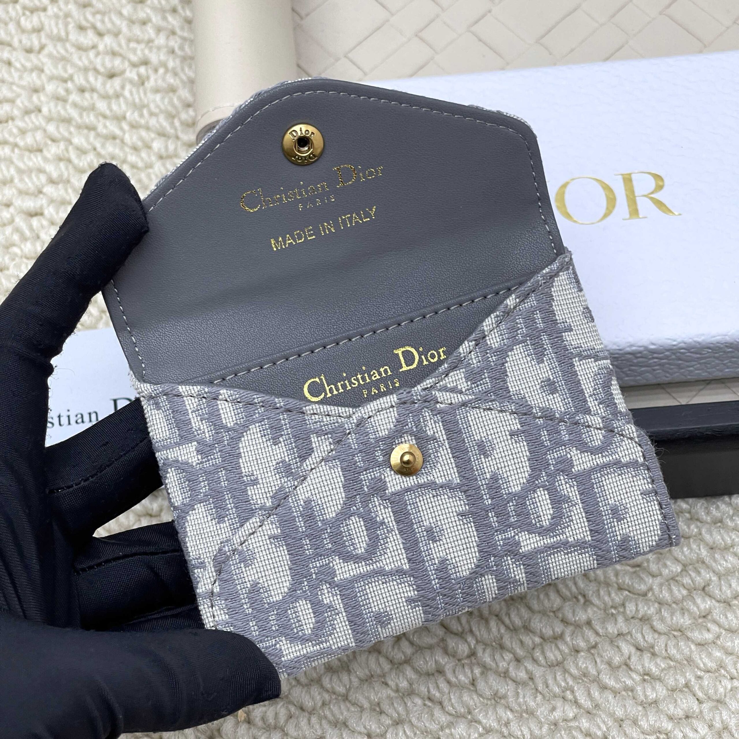 Dior Oblique 2-in-1 Card Holder - Image 3