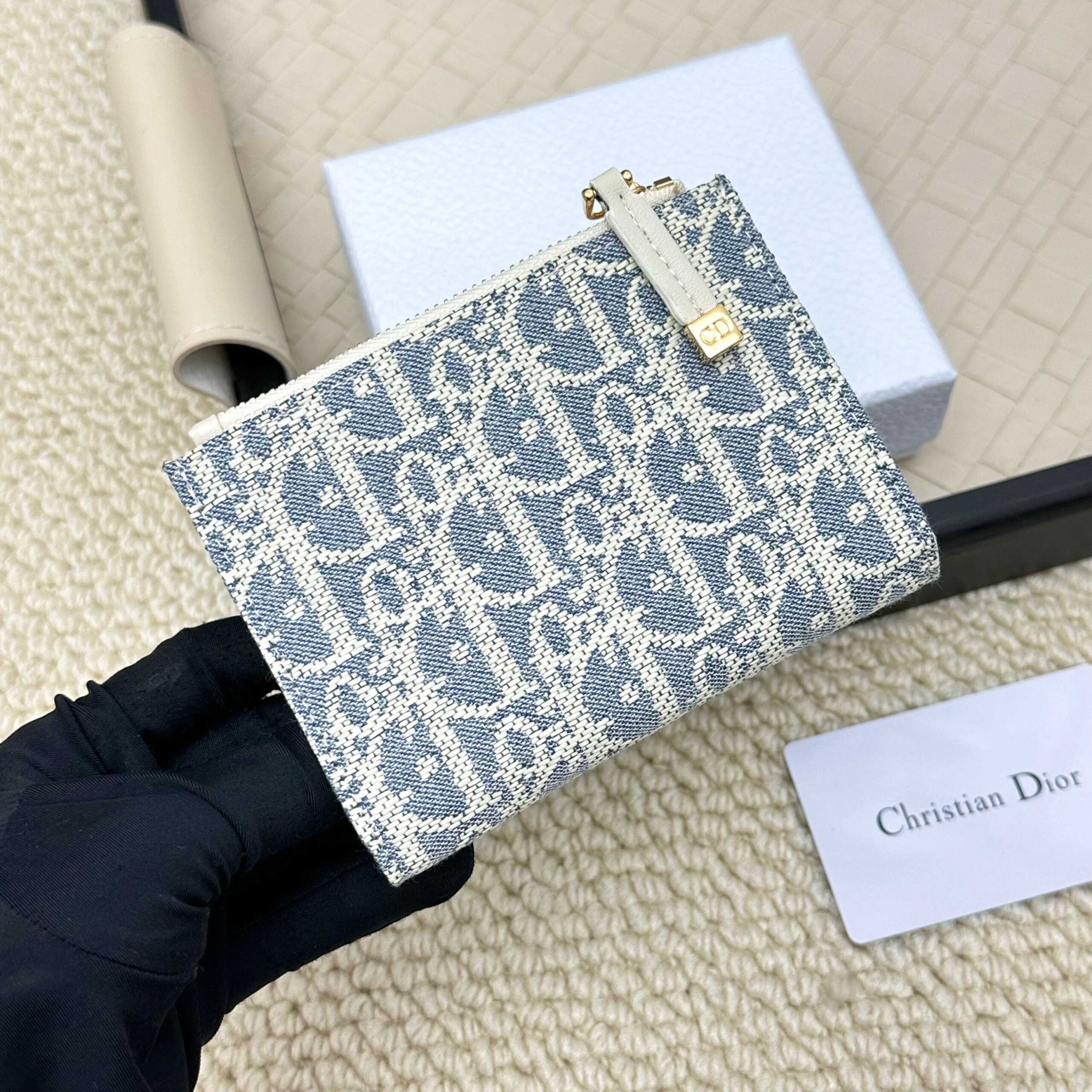 Dior Caro Dahlia Wallet - Image 3