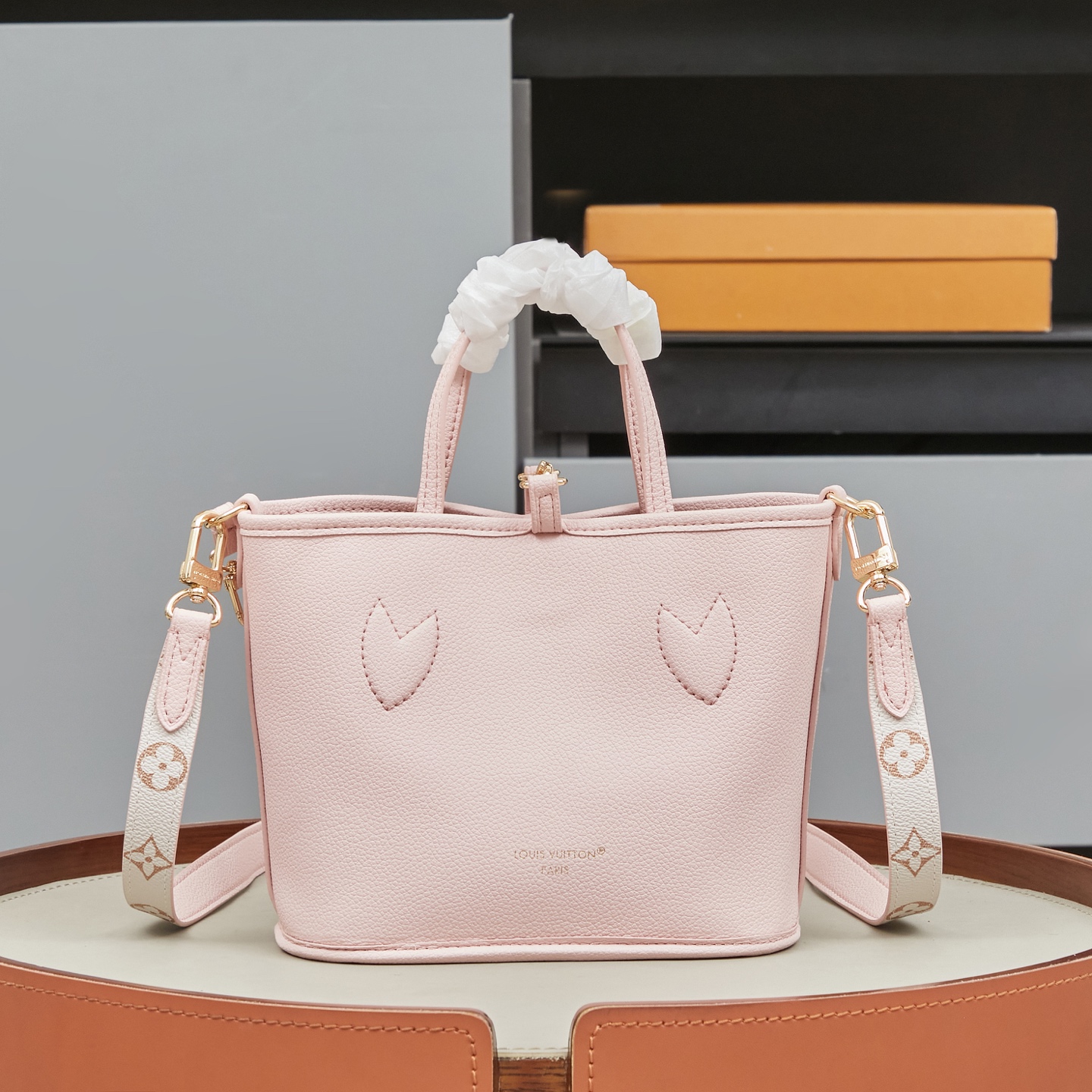 Louis Vuitton Neverfull Inside Out BB Handbag M2A466 M2A465 - Image 3