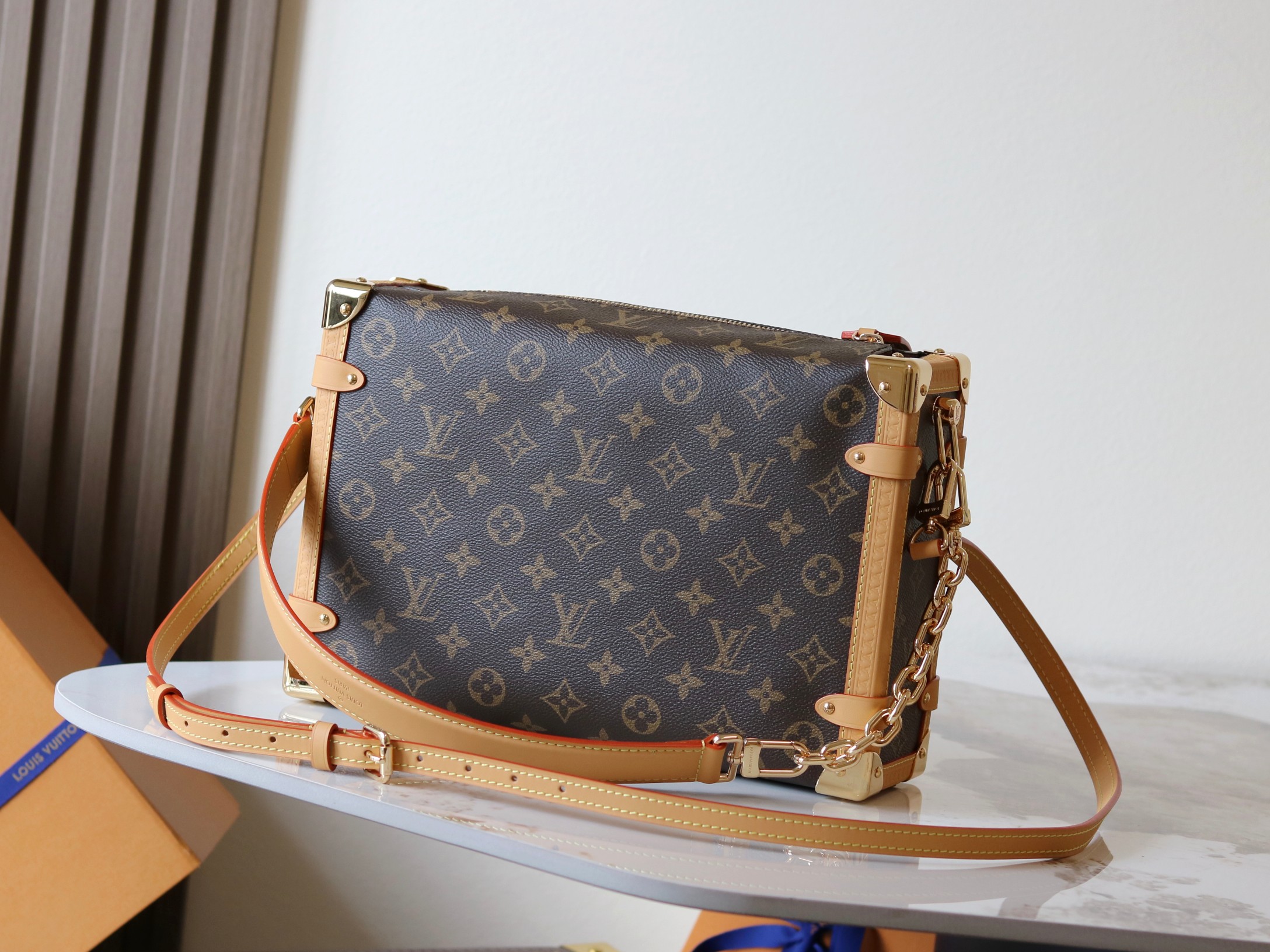 Louis Vuitton Side Trunk Handbag - Large - Image 3