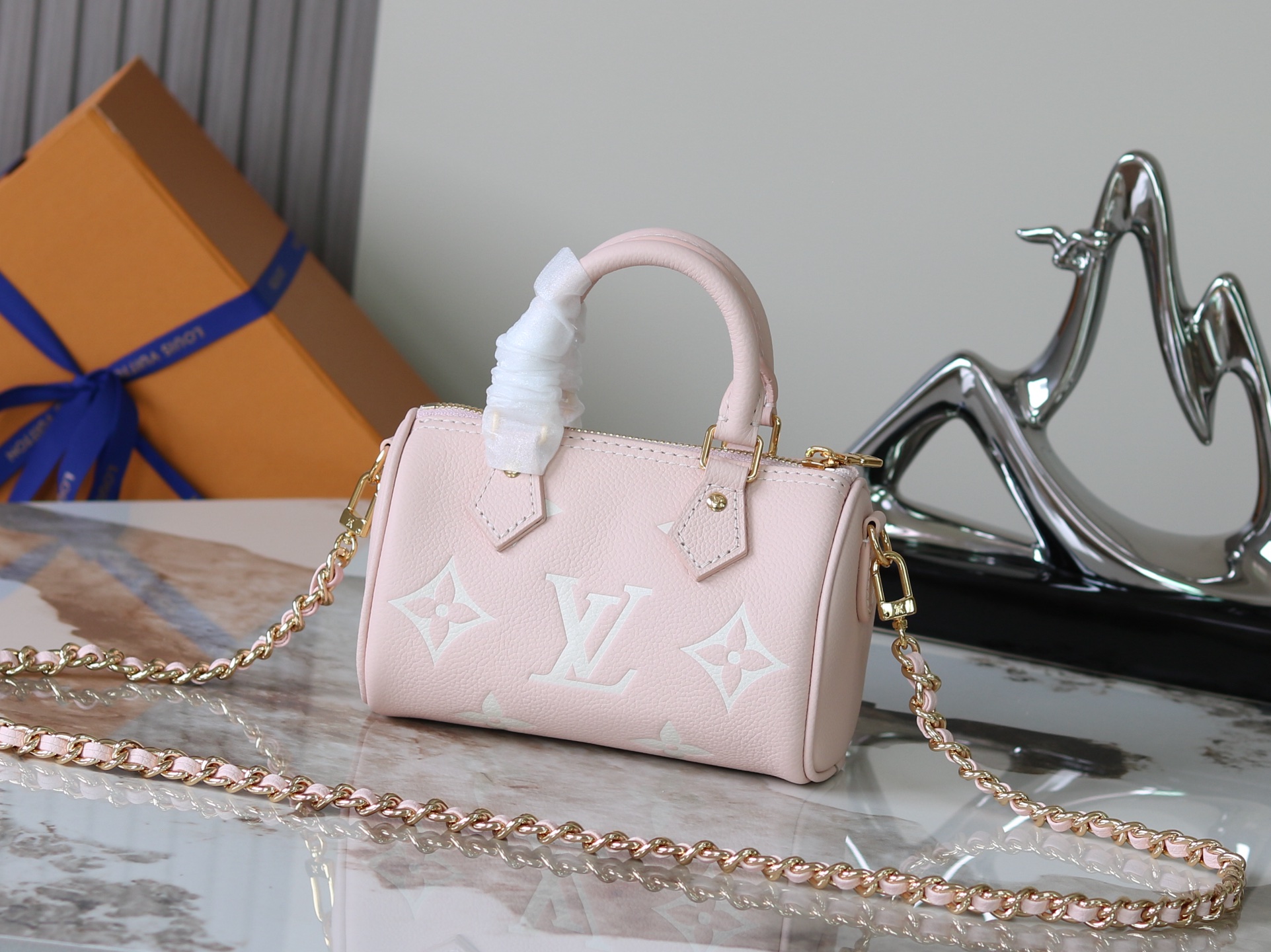 Louis Vuitton Nano Speedy Handbag - Image 3