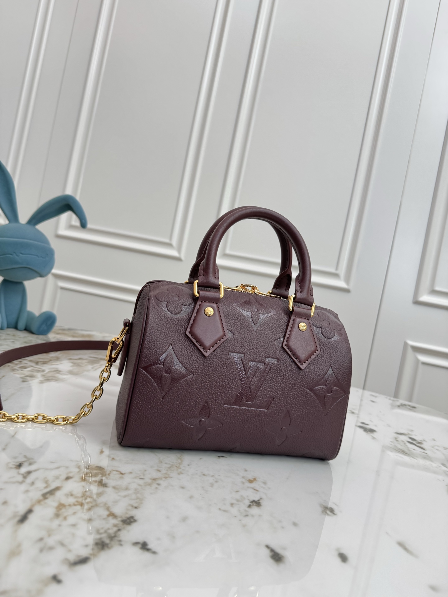 Louis Vuitton Bandouliere 20 Crossbody Bag in Wine Red - Image 3