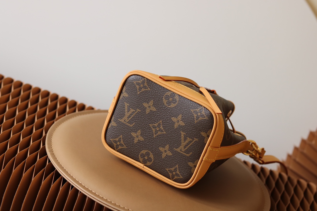 Louis Vuitton Nano Noé M81266 Monogram Crossbody Bag - Image 3