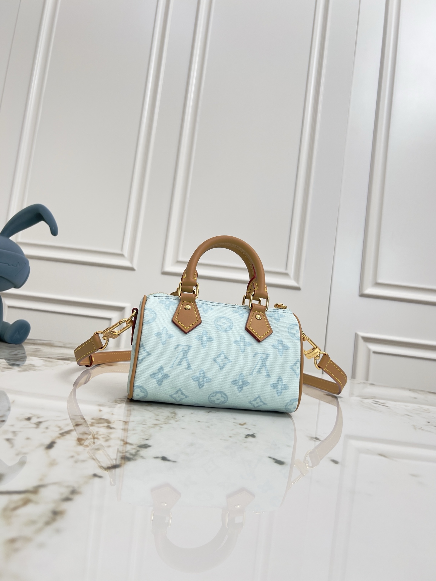 Louis Vuitton Nano Speedy Monogram Canvas Bag - Image 3