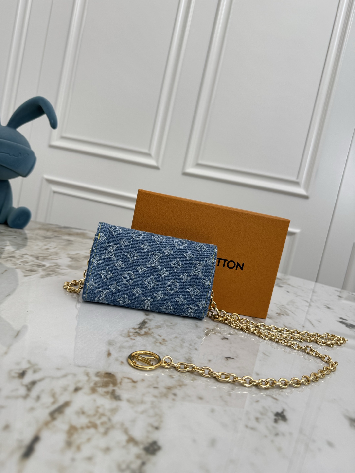 Louis Vuitton Pouch Metis Denim Crossbody Bag - Image 3