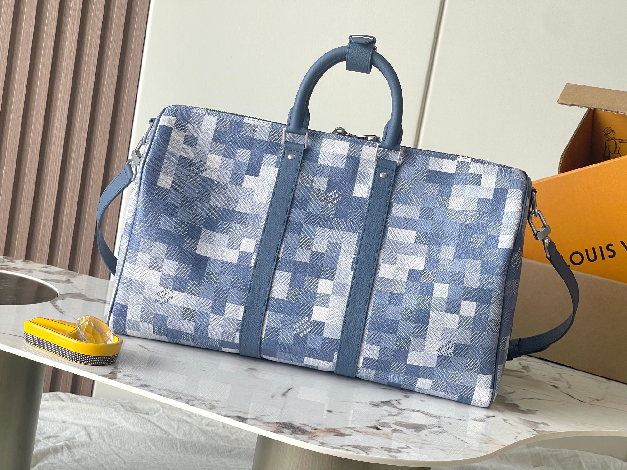 Louis Vuitton Keepall Bandouliere 45 Travel Bag - Image 3