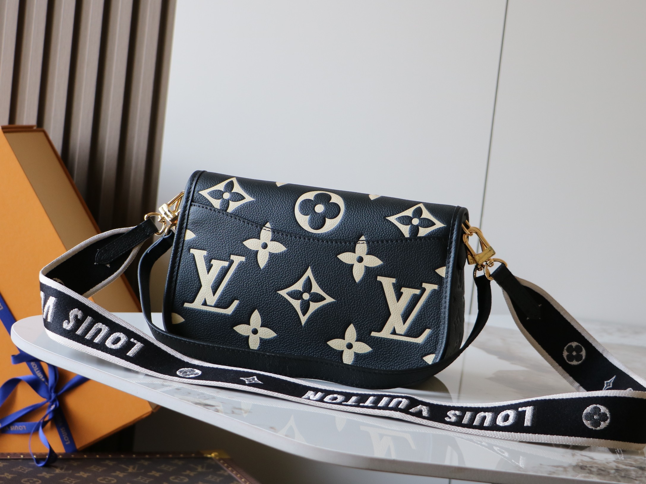 Louis Vuitton Diane Monogram Empreinte Crossbody Bag - Image 3