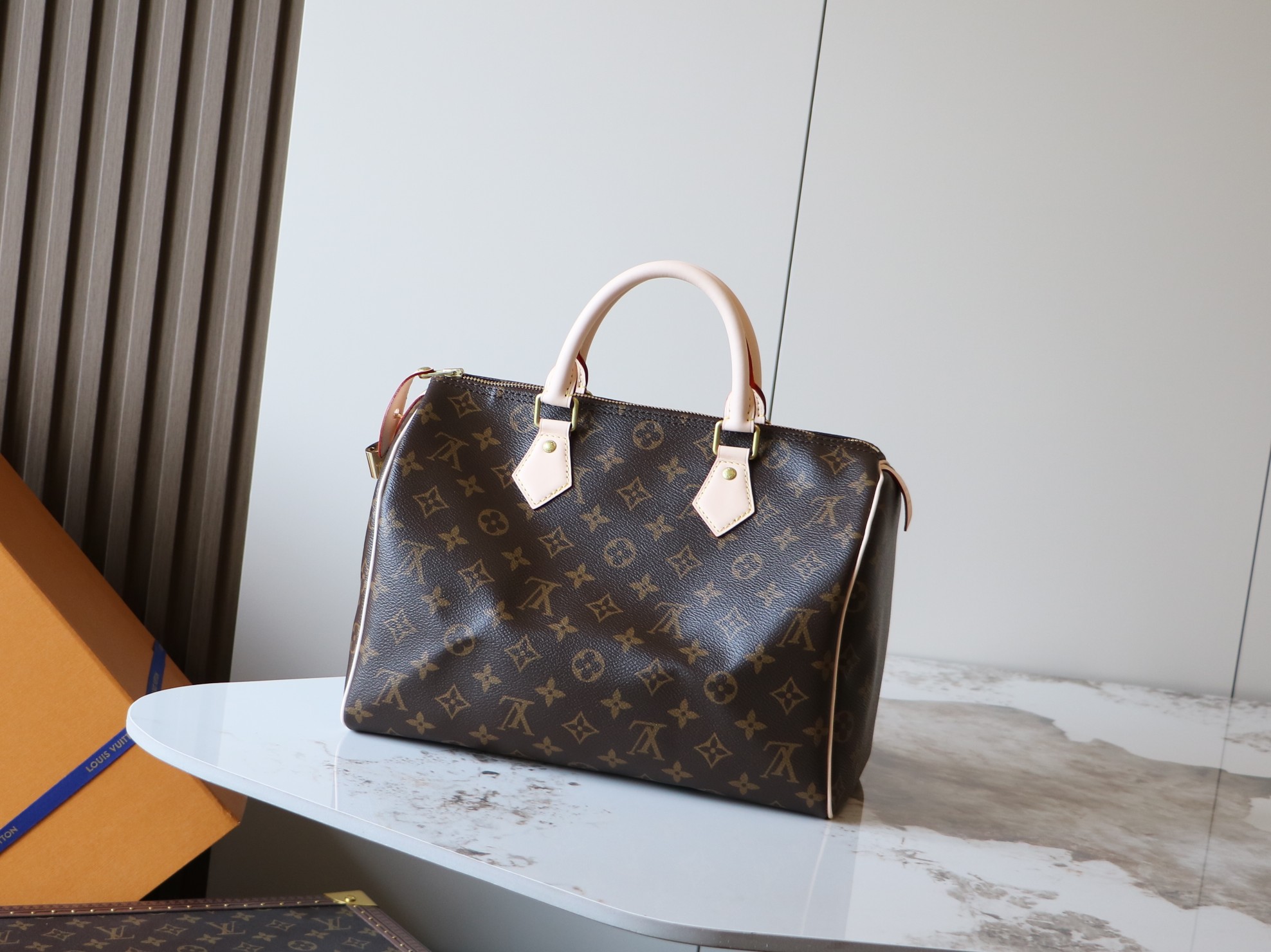 Louis Vuitton Keepall Speedy Handbag - Image 3