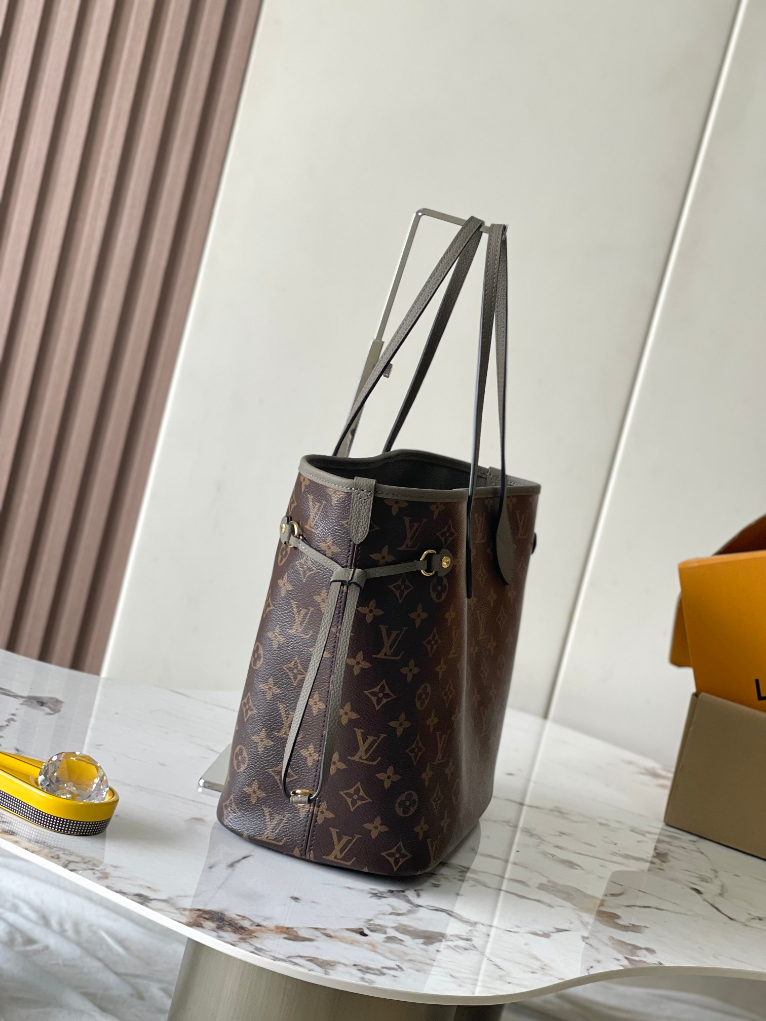 Louis Vuitton Neverfull Inside Out MM Tote Bag - Image 3