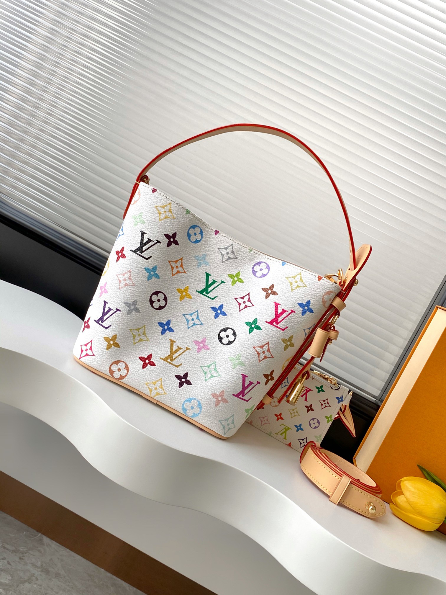 Louis Vuitton x Takashi Murakami All In BB Handbag - Image 3