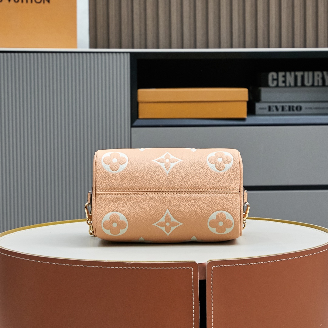 Louis Vuitton Speedy Bandoulière 20 Monogram Empreinte Leather Bag - Image 3