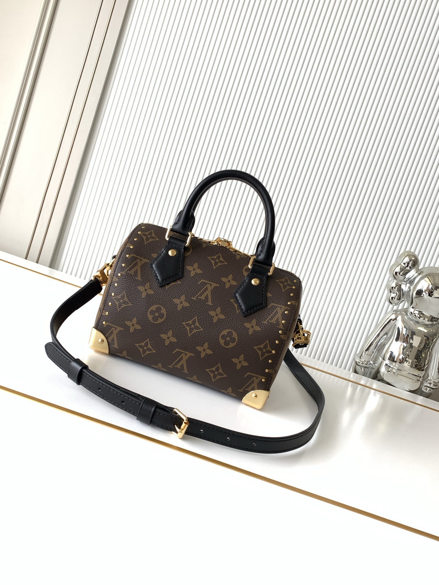 Louis Vuitton Speedy Trunk Monogram Canvas Bag M13146 - Image 3