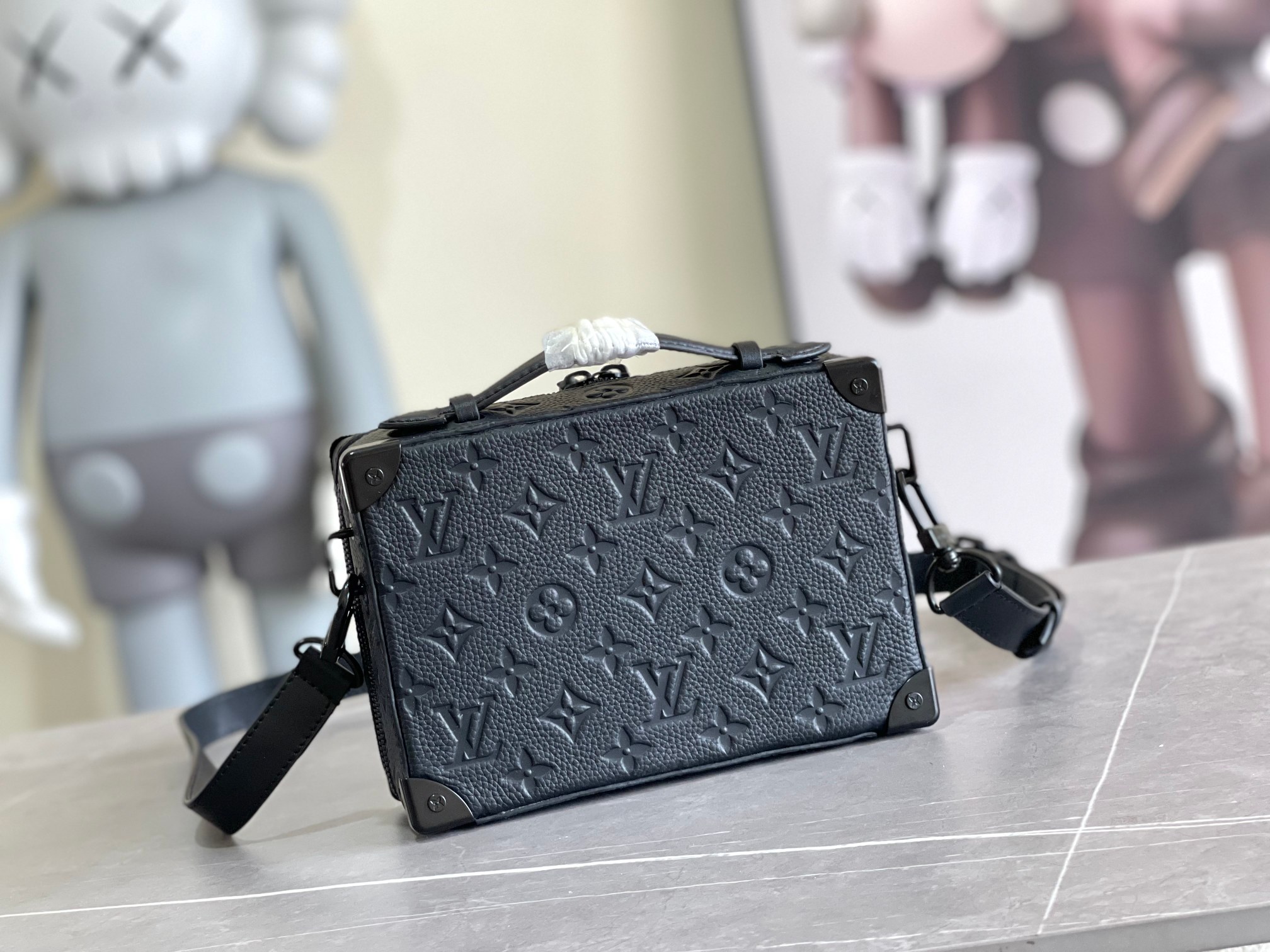 Louis Vuitton Handle Soft Trunk M59163 Monogram Leather Crossbody Bag - Image 3