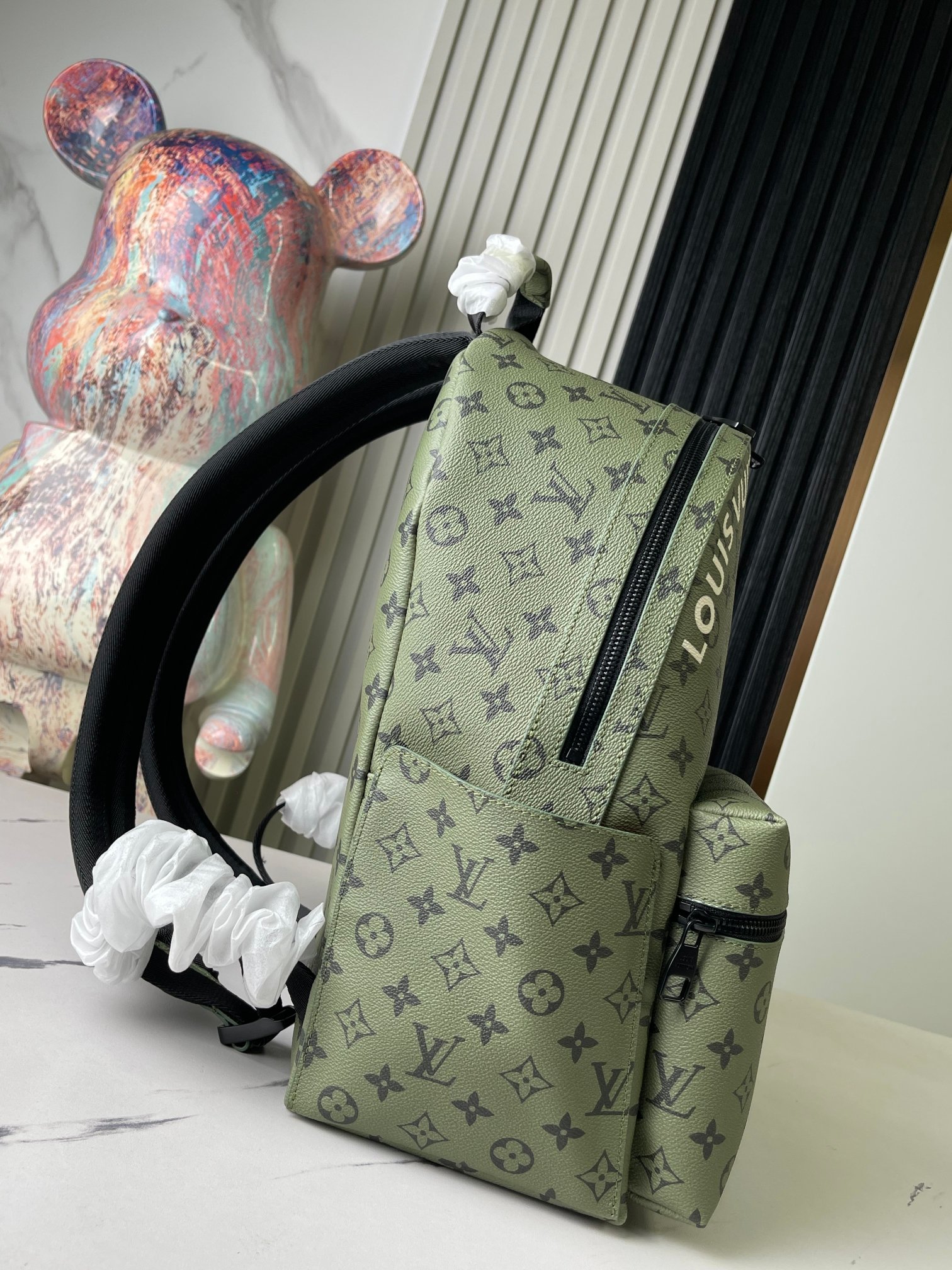Louis Vuitton Discovery Small Backpack M46802 in Green Monogram - Image 3