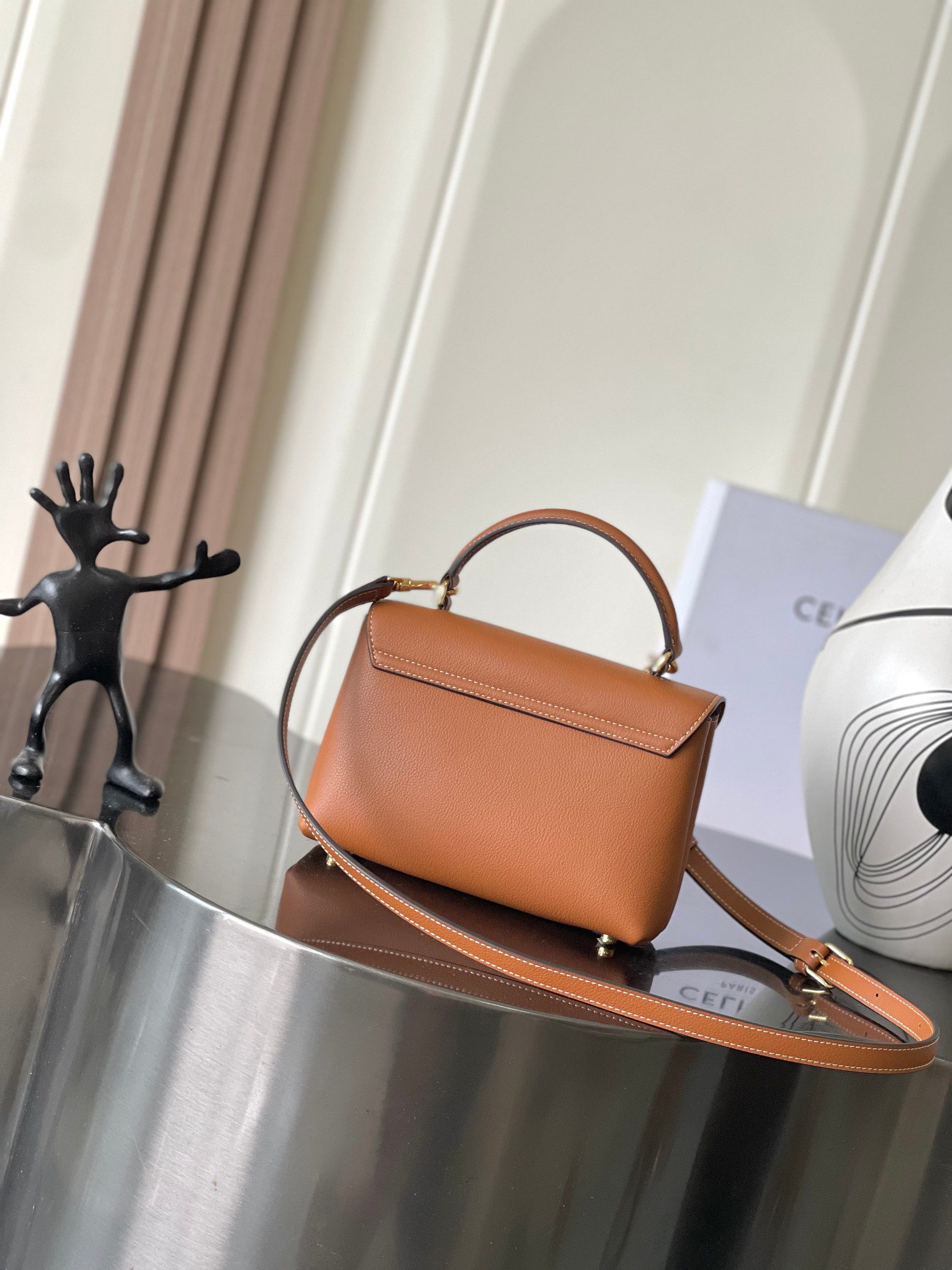 CELINE Teen Nino Soft Calfskin Handbag - Image 3