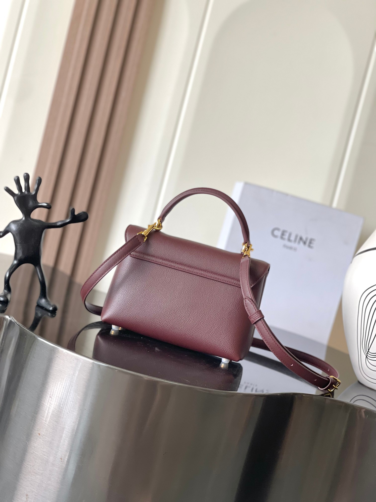 CELINE Teen Nino Soft Calfskin Handbag - Image 3