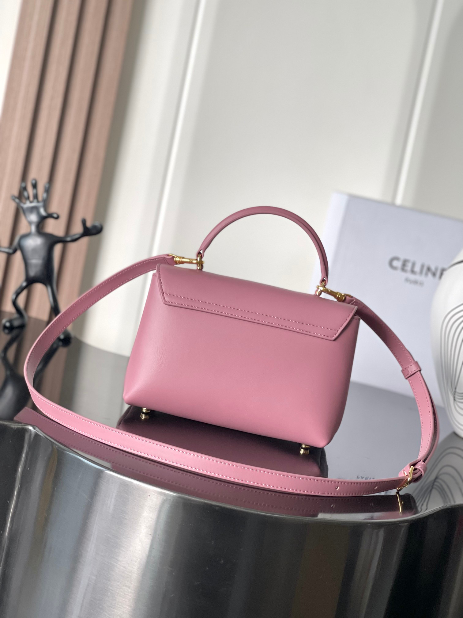 Celine Teen Nino Soft Calfskin Handbag - Image 3