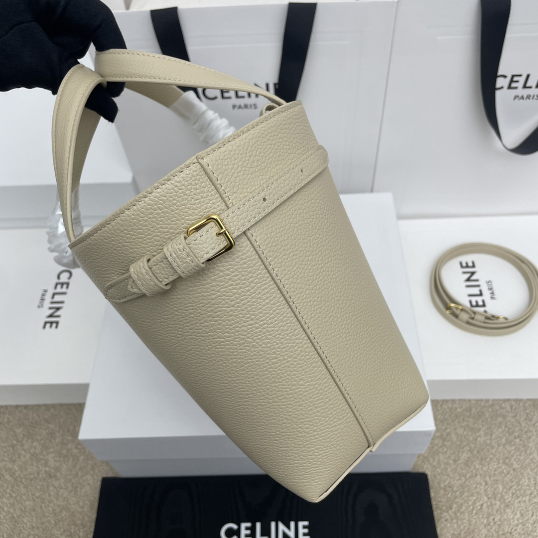 CABAS ANAIS Textured Leather Tote Bag - Image 3