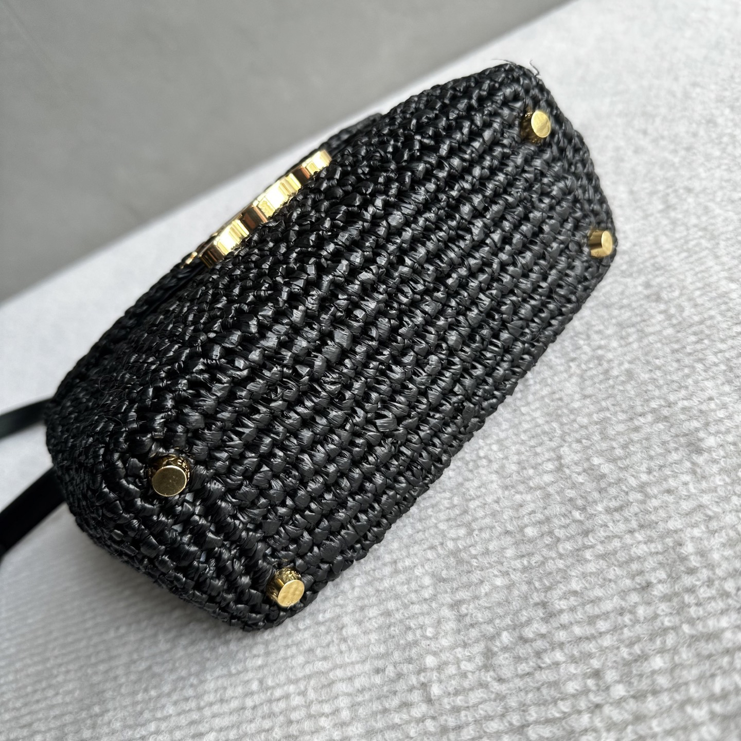 CELINE Teen Nino Woven Shoulder Bag - Image 3