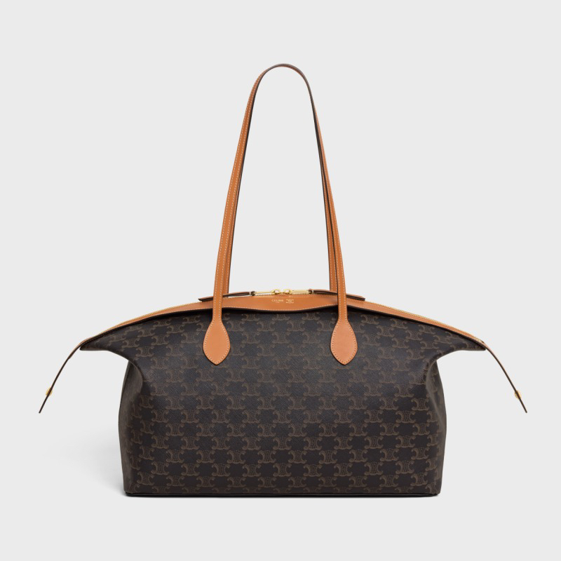 Celine Triomphe Canvas Large Duffle Bag - Image 3