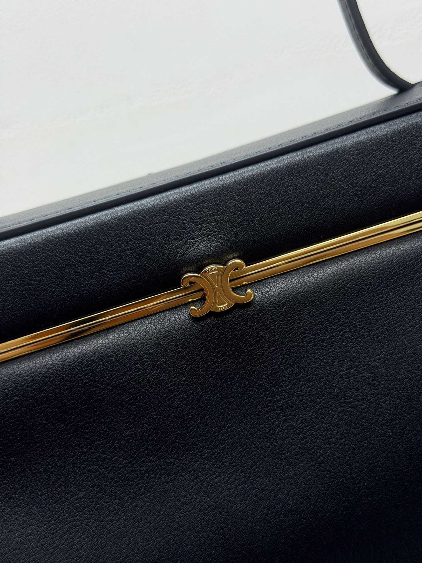 TRIOME Rectangle Handbag in Cowhide Leather - Image 3