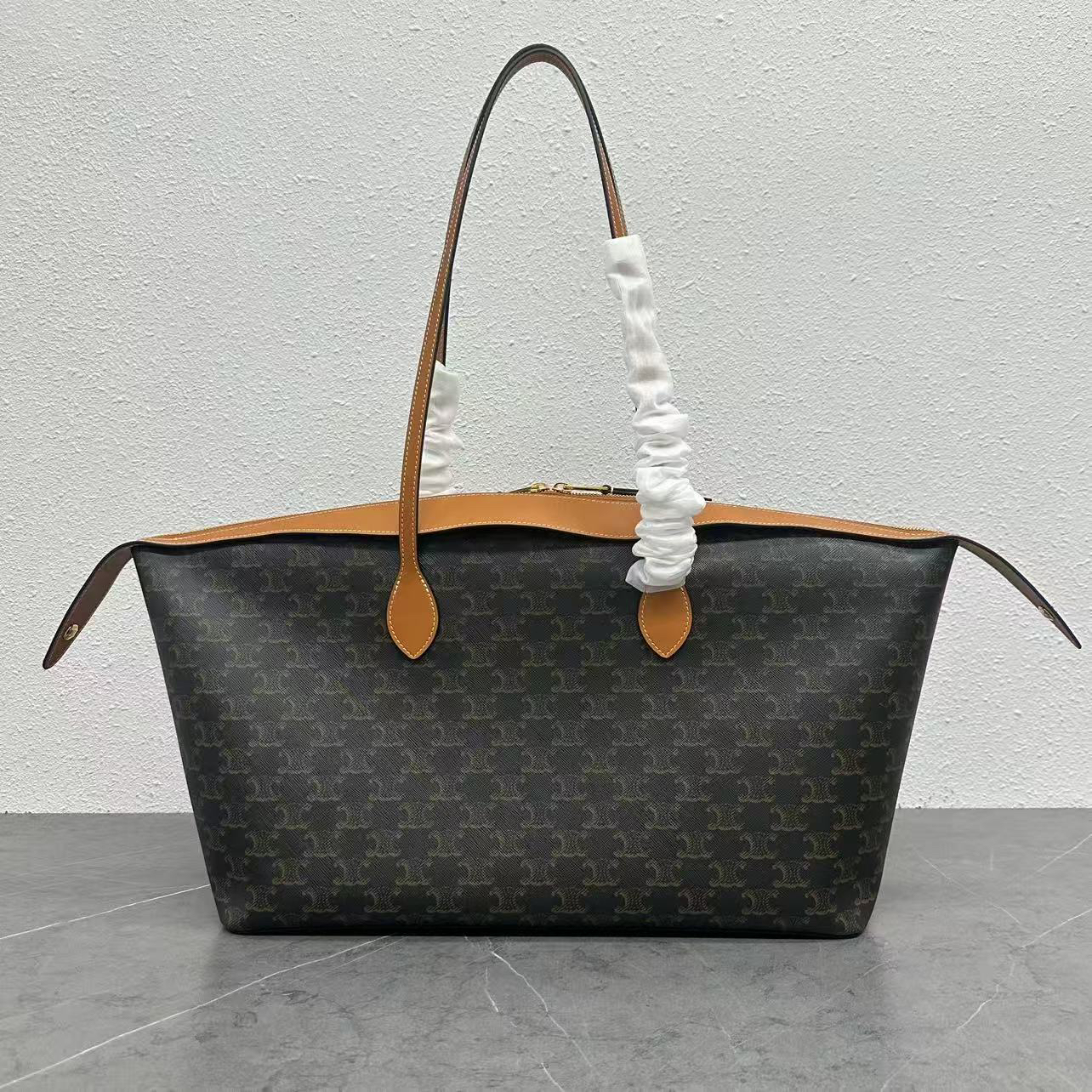 Celine Triomphe Canvas Duffle Bag - Image 3