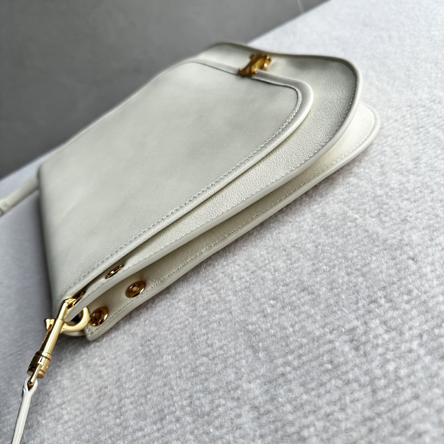 Celine Soft Triomphe Besace Shoulder Bag - Image 3
