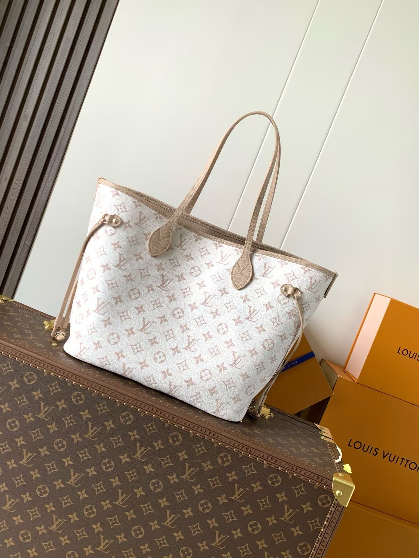 Louis Vuitton Neverfull Inside Out MM Tote Bag - Image 3