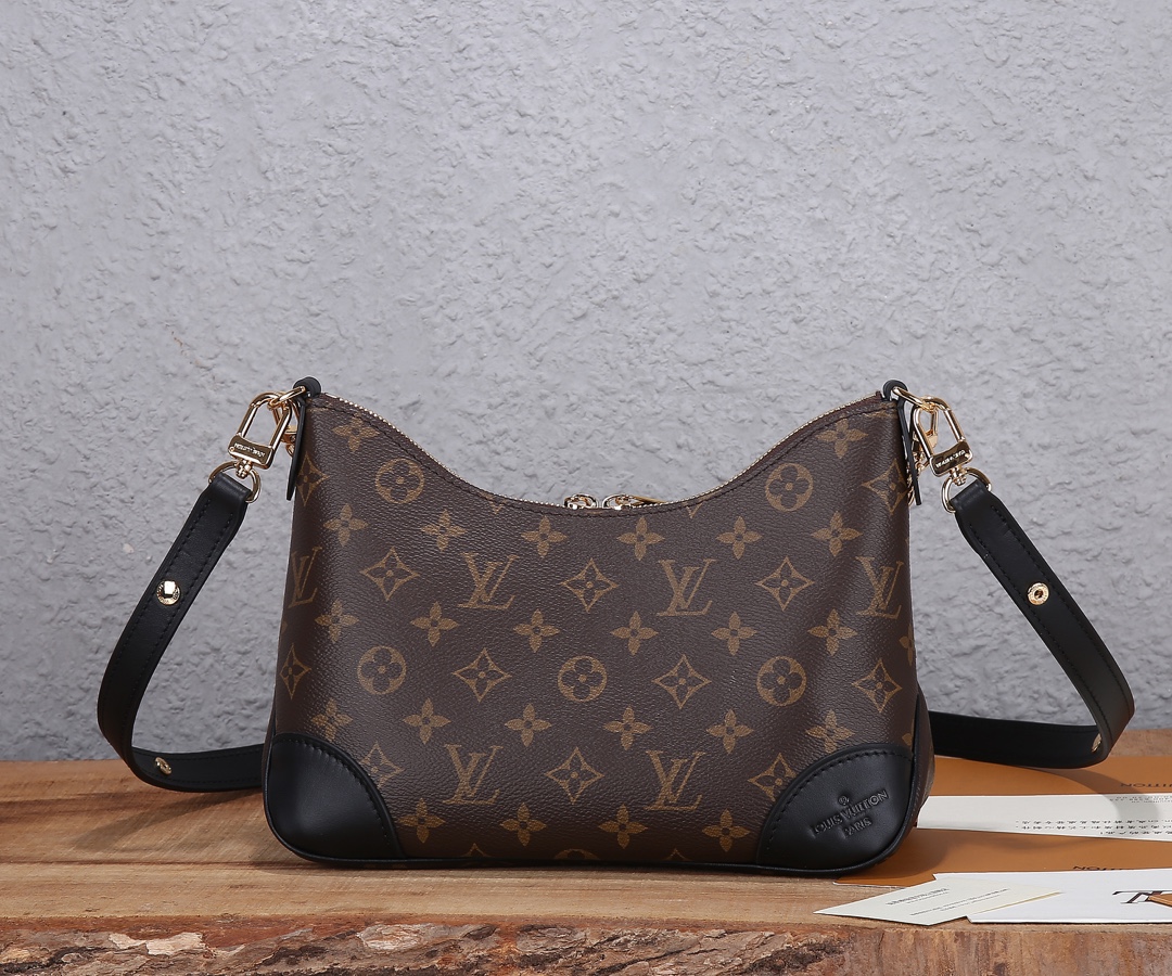 Louis Vuitton Boulogne Monogram Canvas Shoulder Bag M45831 - Image 3