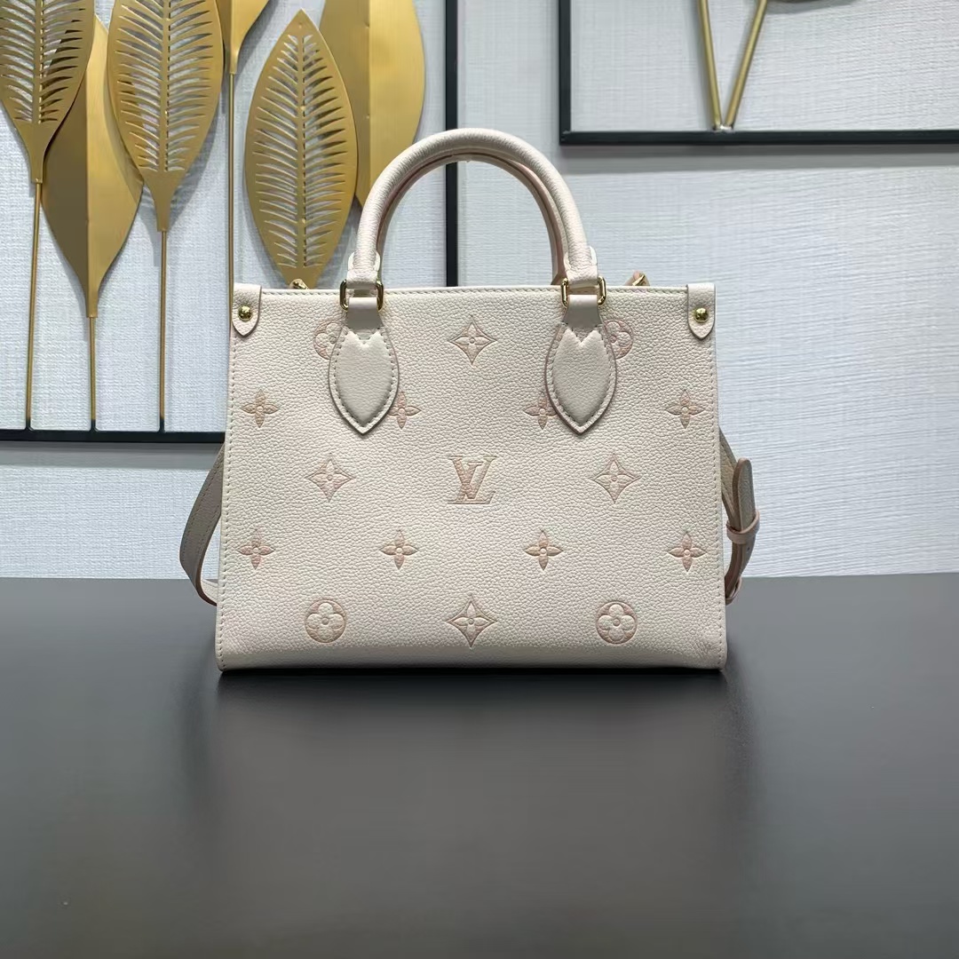 Louis Vuitton OnTheGo Small Shoulder Bag in Monogram Empreinte Leather - Image 3
