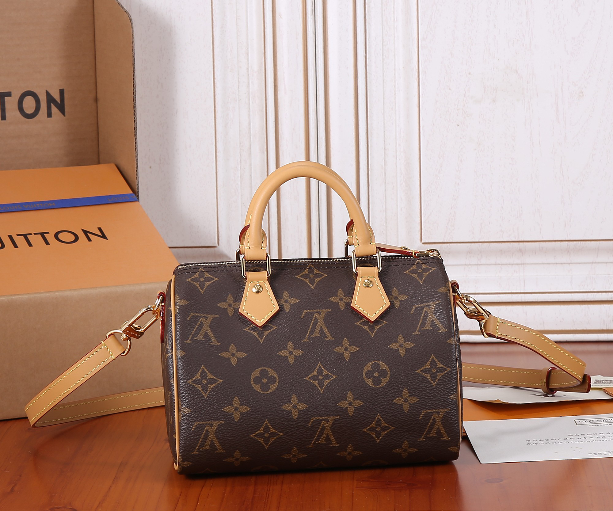 Nano Speedy Monogram Canvas Handbag - Image 3