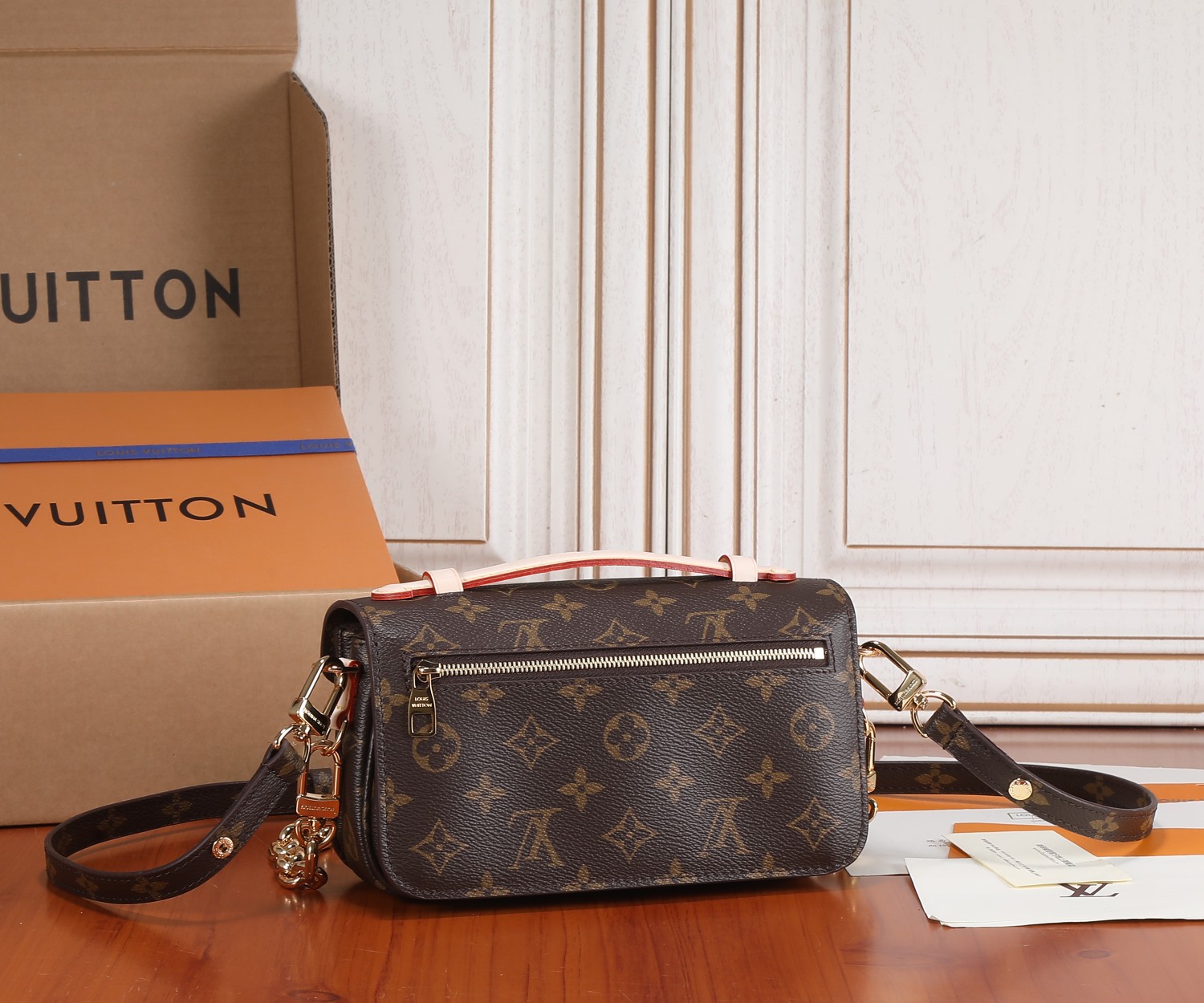 Louis Vuitton Pochette Métis East West Crossbody Bag - Image 3