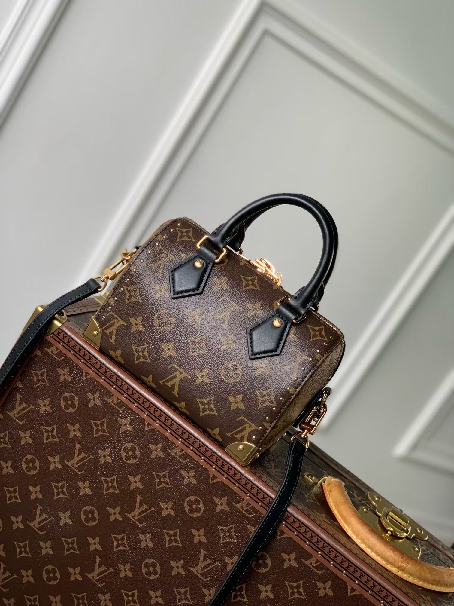 Louis Vuitton Speedy Trunk Handbag M13146 - Image 3