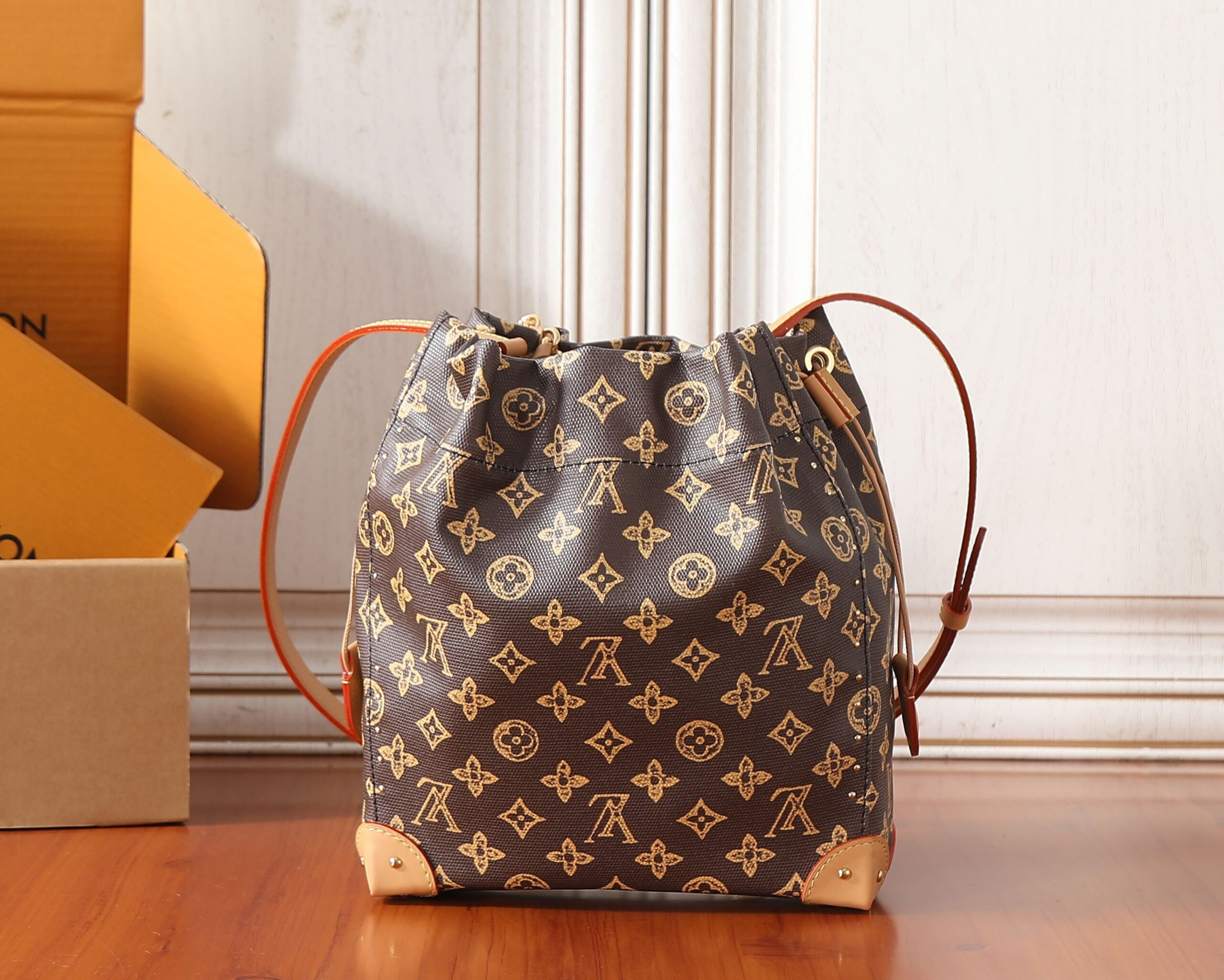 Louis Vuitton Noe Trunk Monogram Origine Shoulder Bag - Image 3