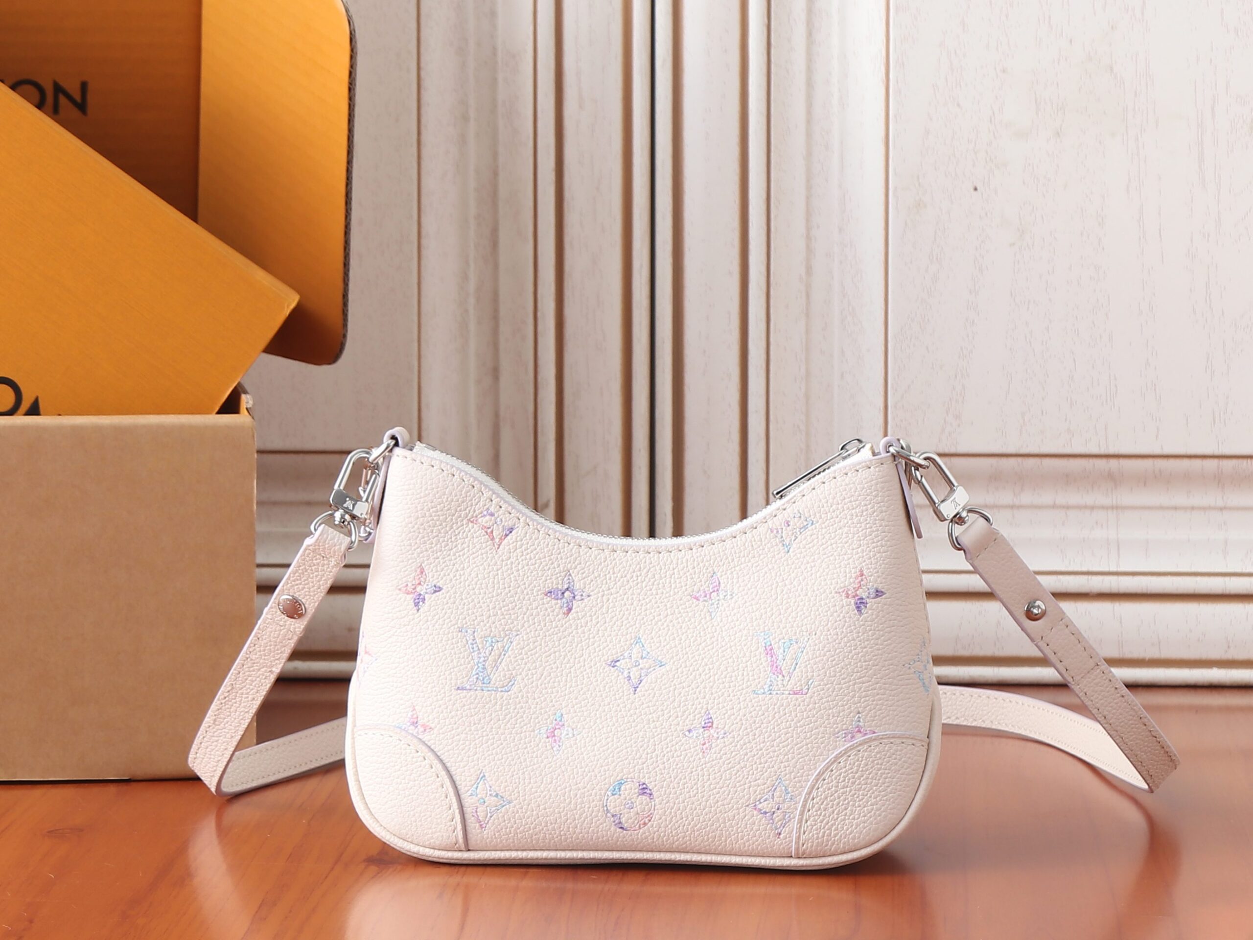 Louis Vuitton Nano Boulogne Monogram Empreinte Link Crossbody Bag - Image 3