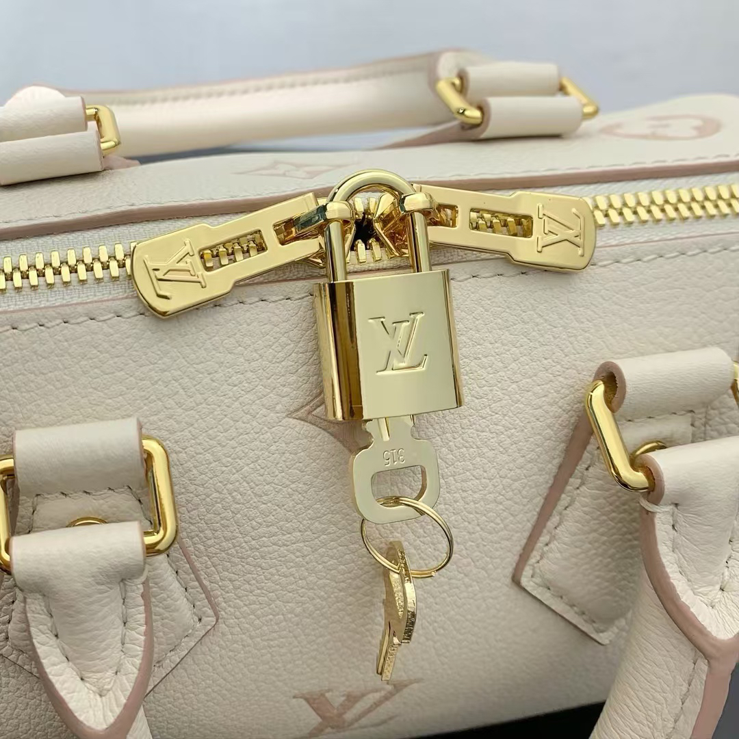Louis Vuitton Speedy Bandoulière 20 Handbag in Monogram Empreinte Leather - Image 3