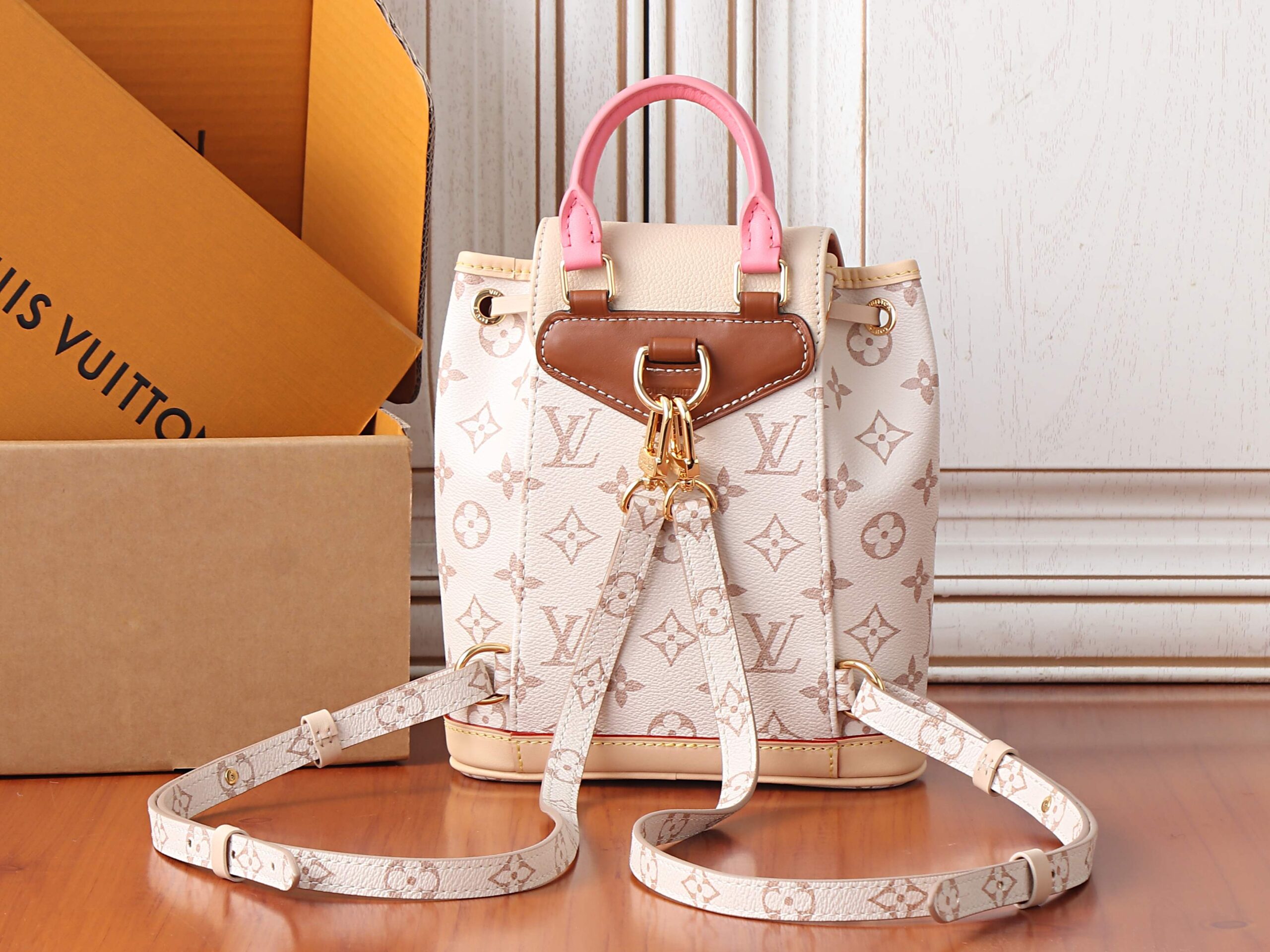 Louis Vuitton Montsouris Mini Backpack from the LV Crafty Collection - Image 3