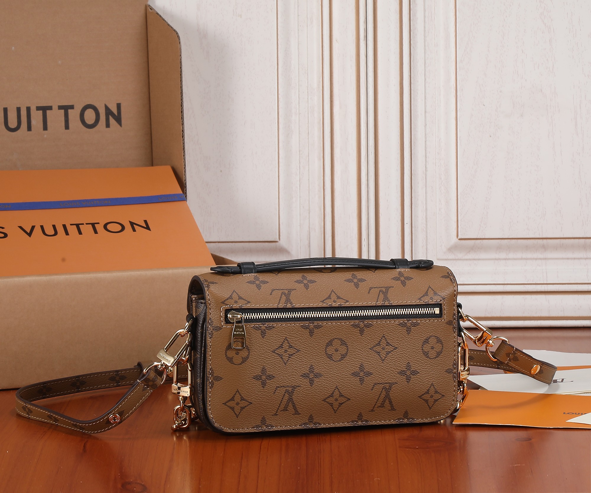Louis Vuitton Pochette Metis East West Shoulder Bag - Image 3