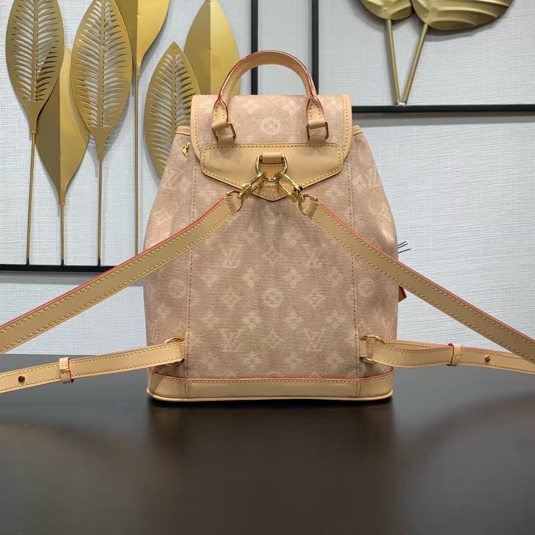 Louis Vuitton Montsouris Mini Backpack in Meowgram Canvas - Image 3