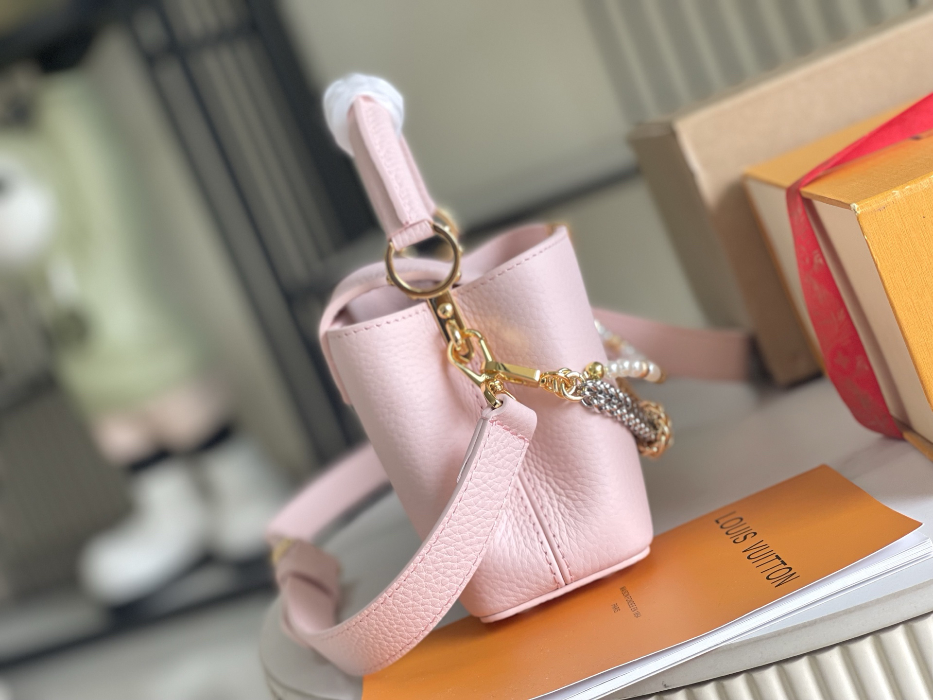Louis Vuitton Capucines BB Mini Crossbody Bag - Image 3