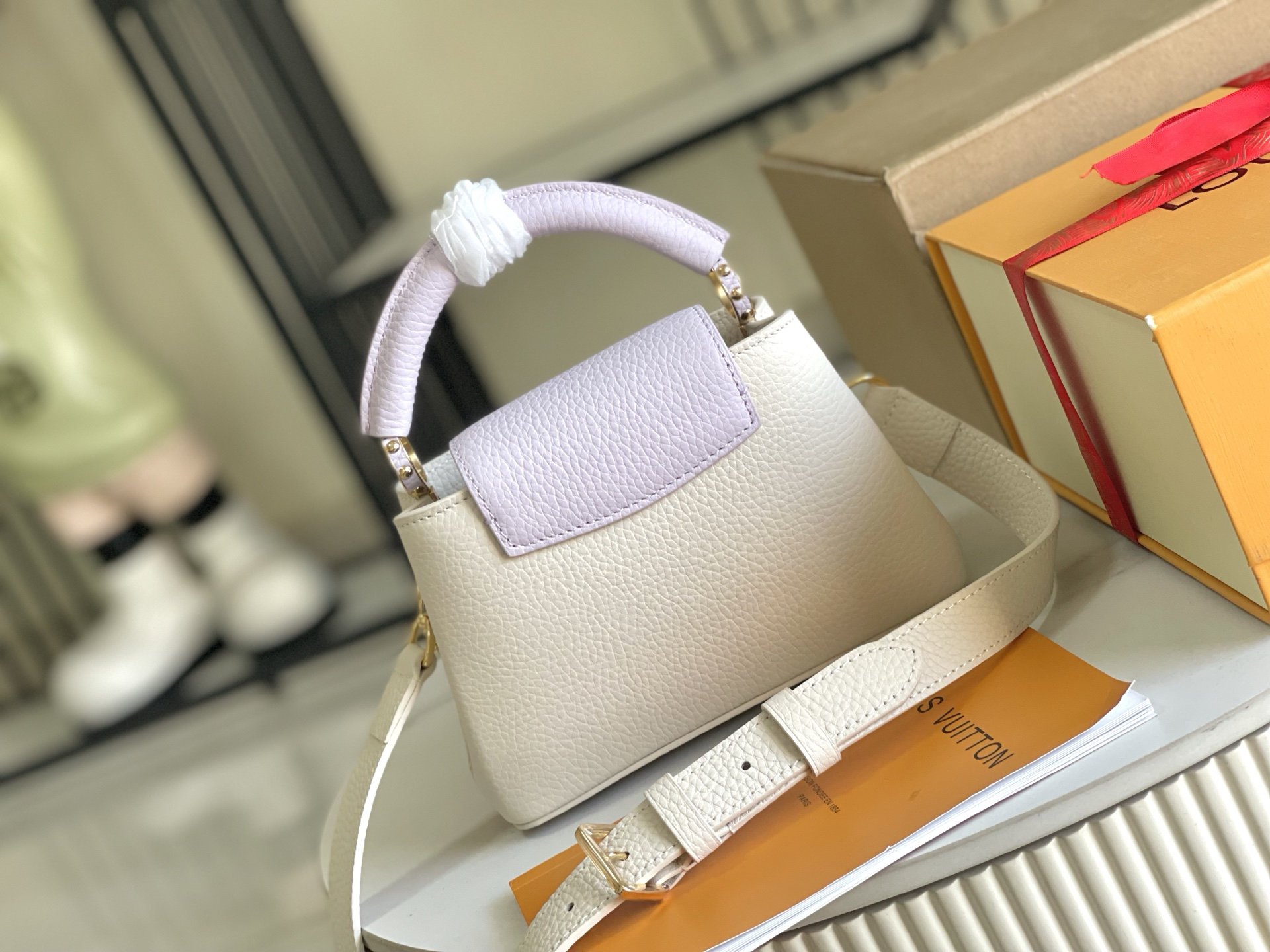Louis Vuitton Capucines Mini Handbag - Image 3